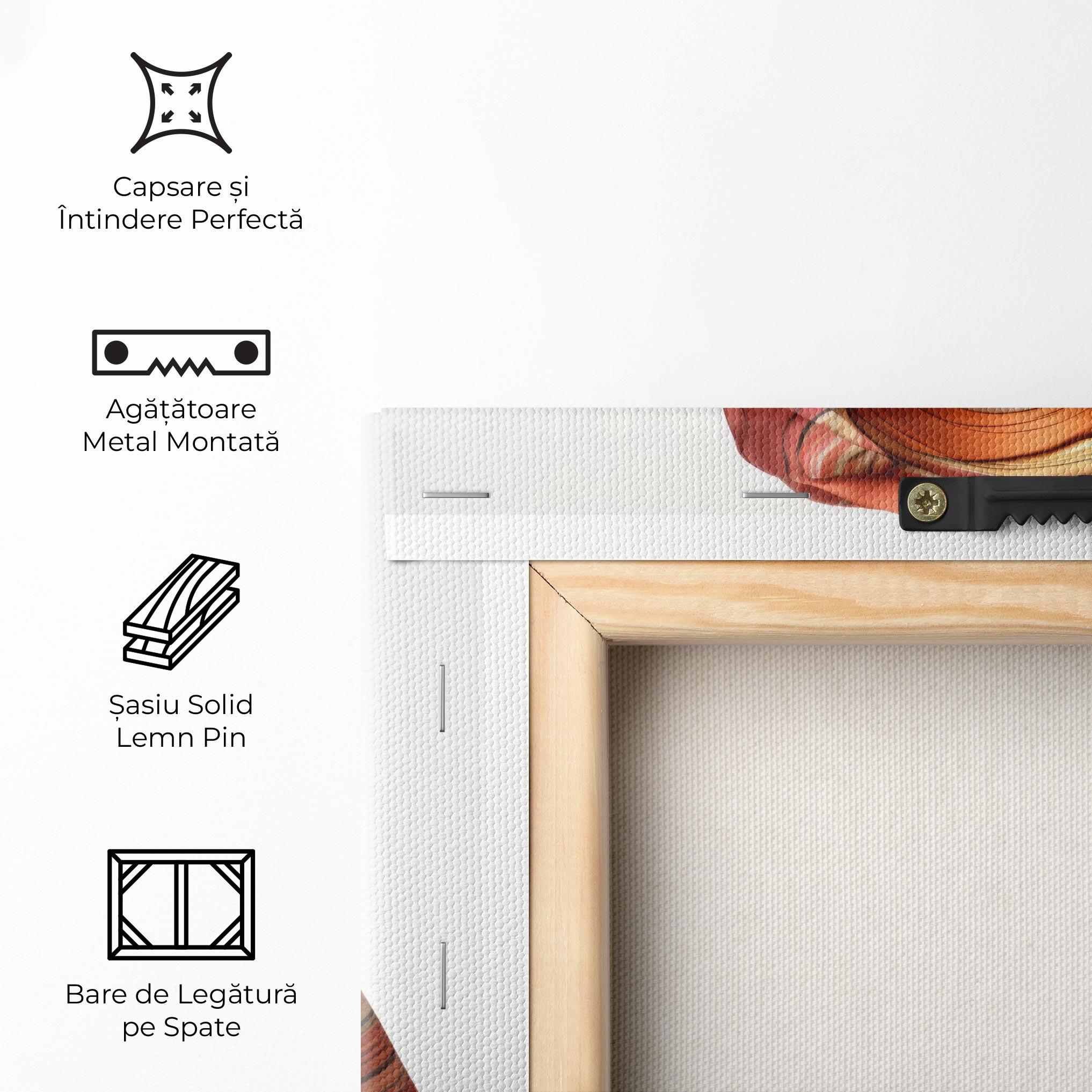 Tablou Canvas East African Woman mockup 5