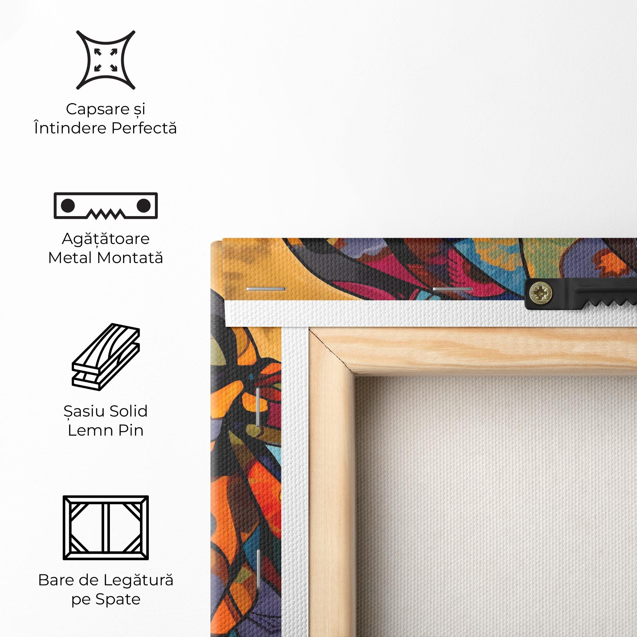 Tablou Canvas Headscarf Pretty Woman mockup 5