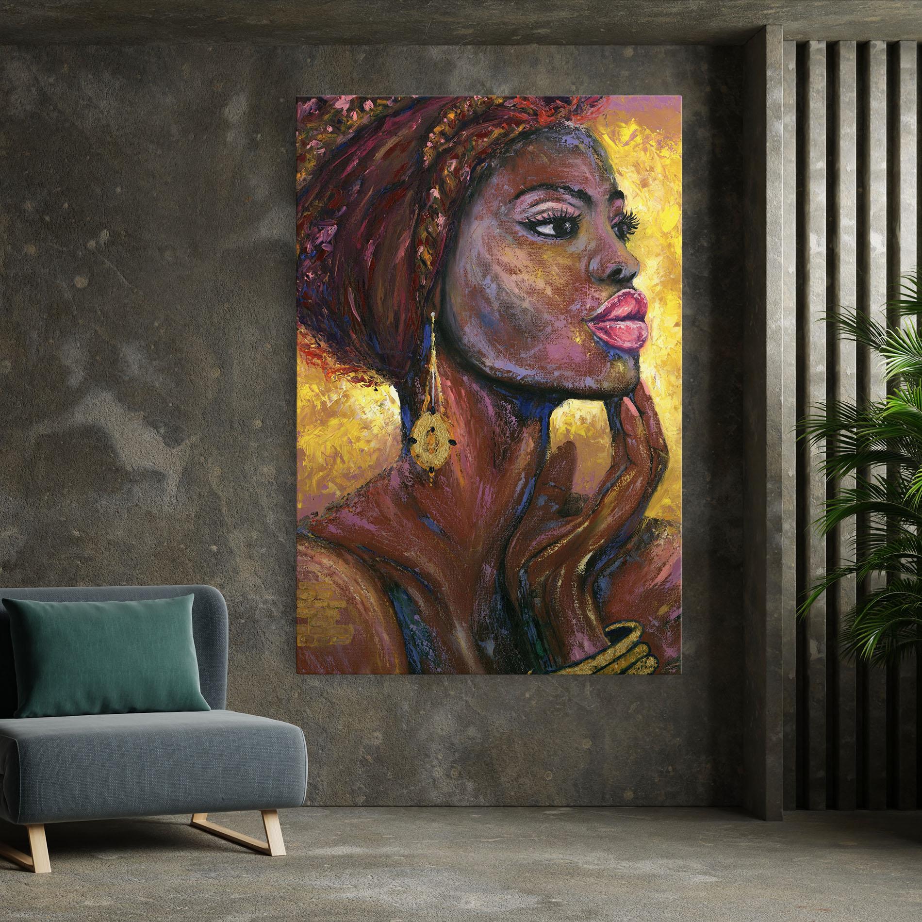 Tablou Canvas African Women mockup 7