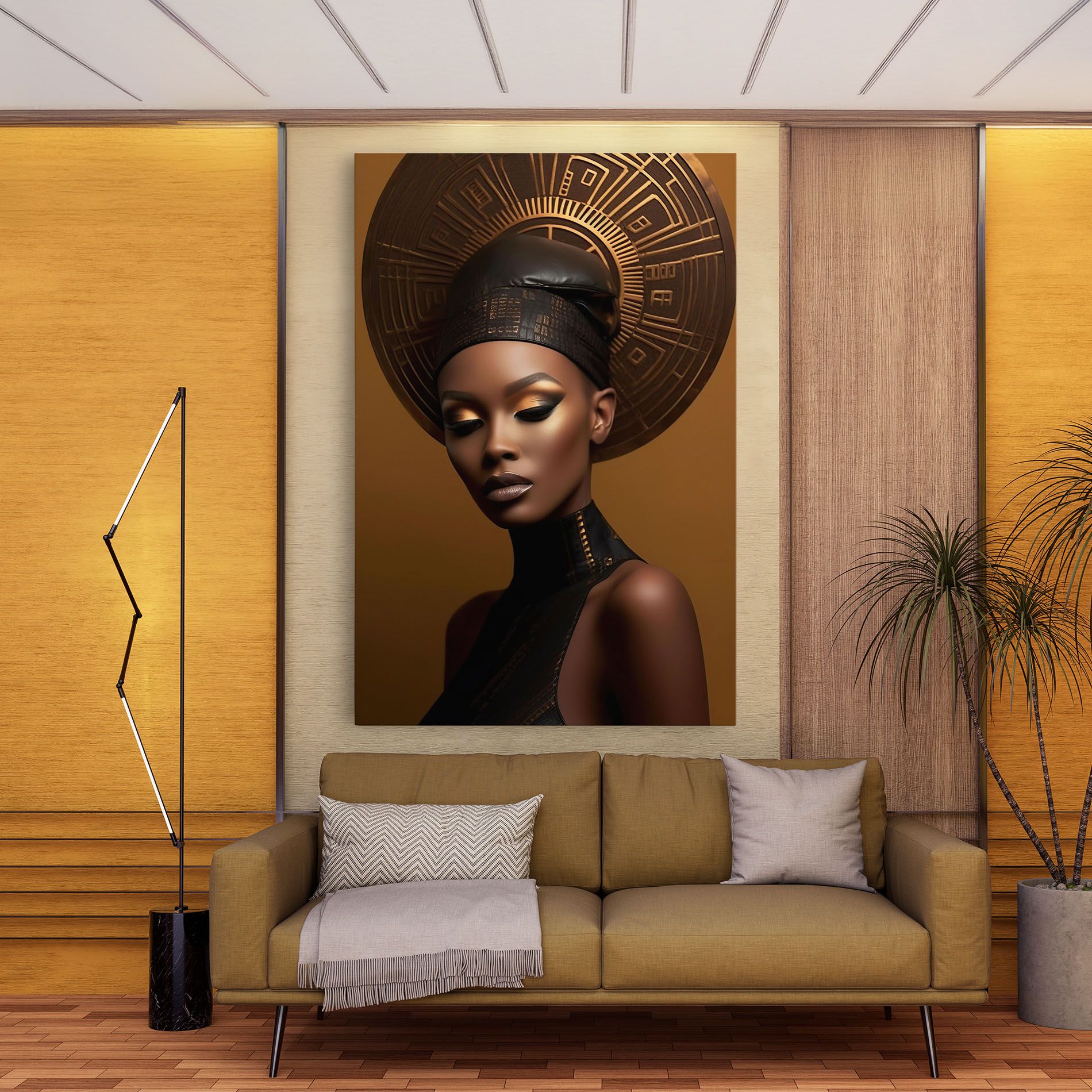 African Abstract Art mockup 9