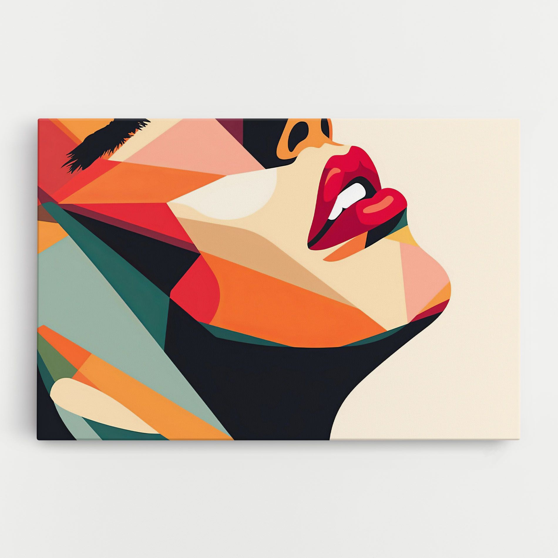 Abstract Lips mockup 0