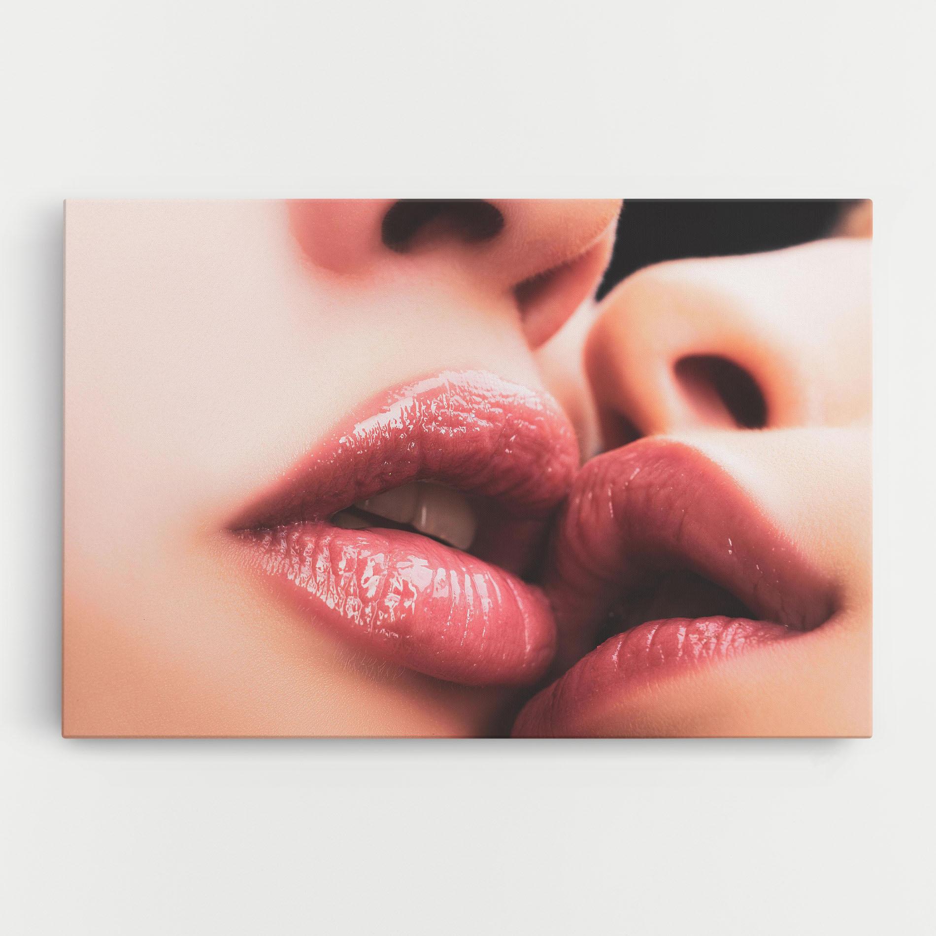Tablou Canvas Beautiful Lips mockup 0