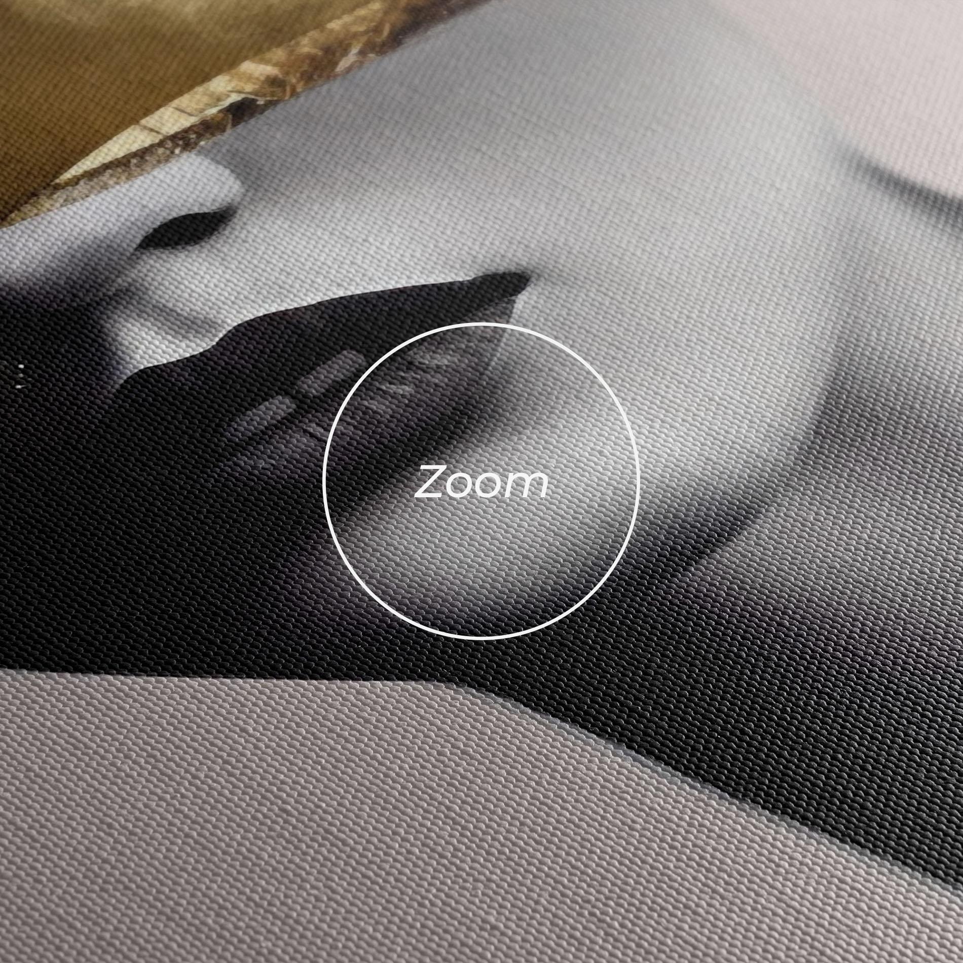 Tablou Canvas Grey Lips mockup 3