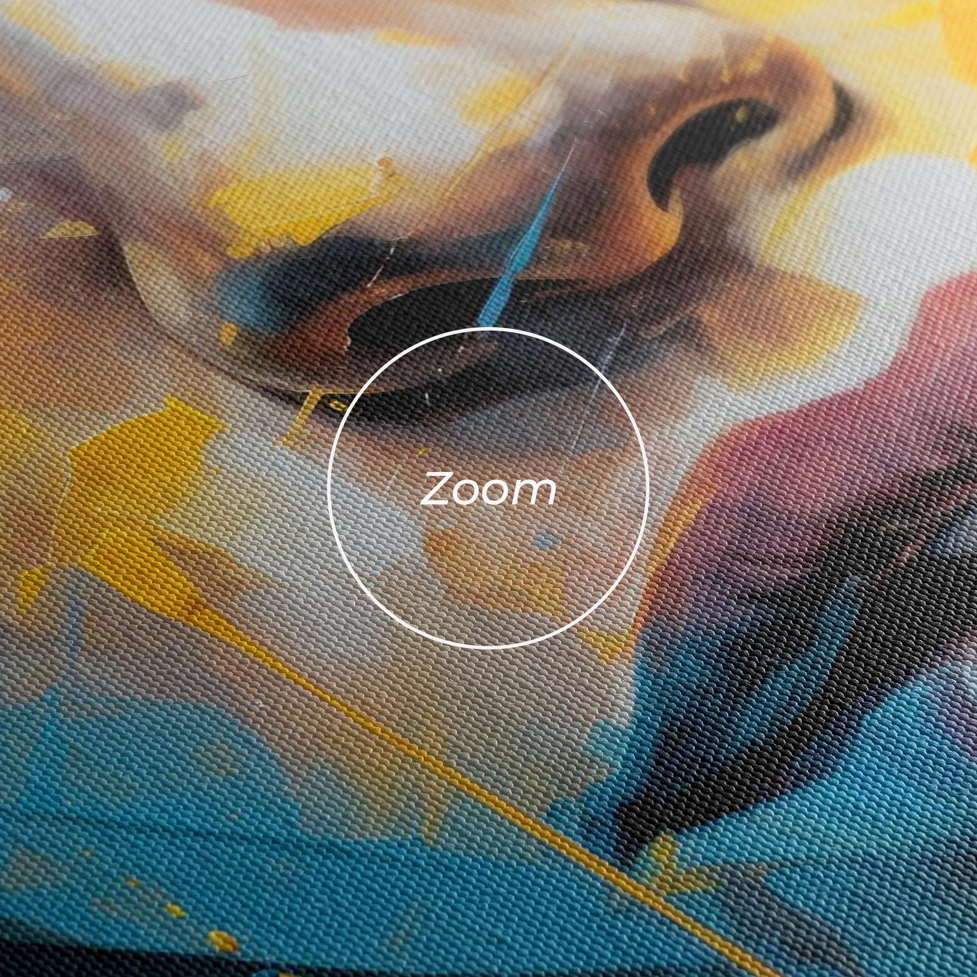 Tablou Canvas Woman Abstract Lips mockup 3