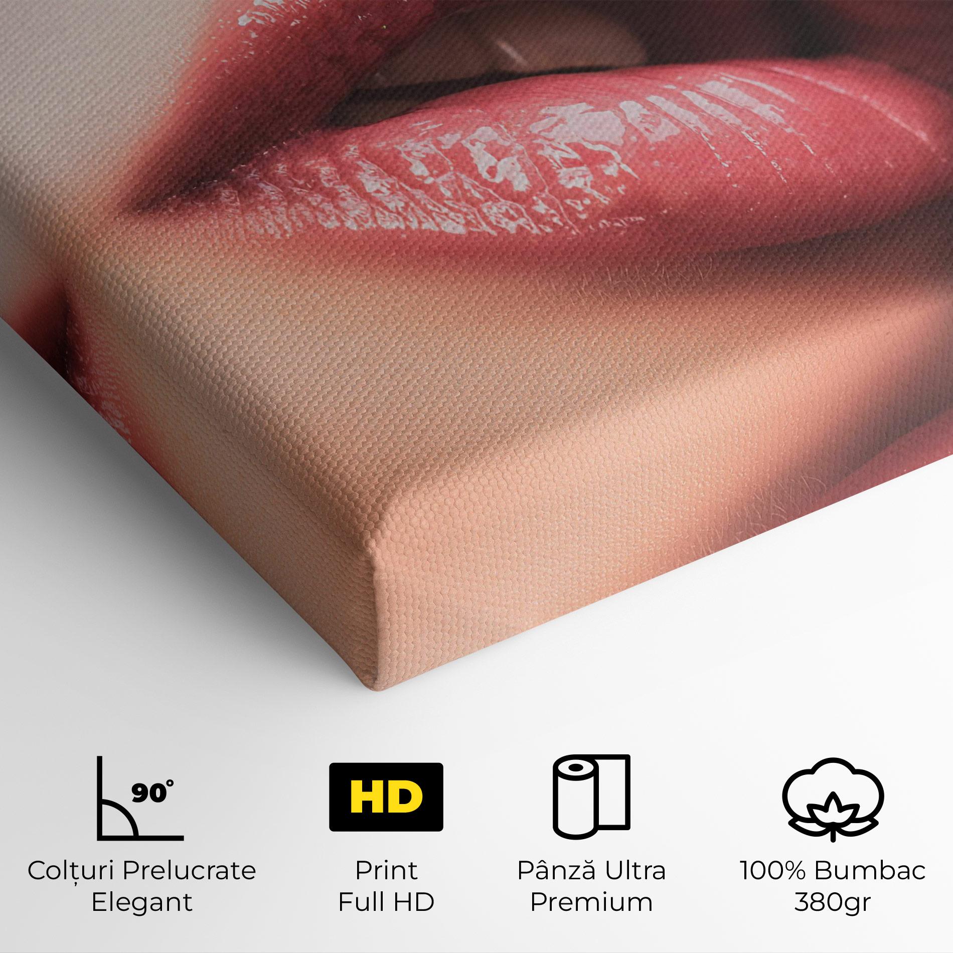 Tablou Canvas Beautiful Lips mockup 4