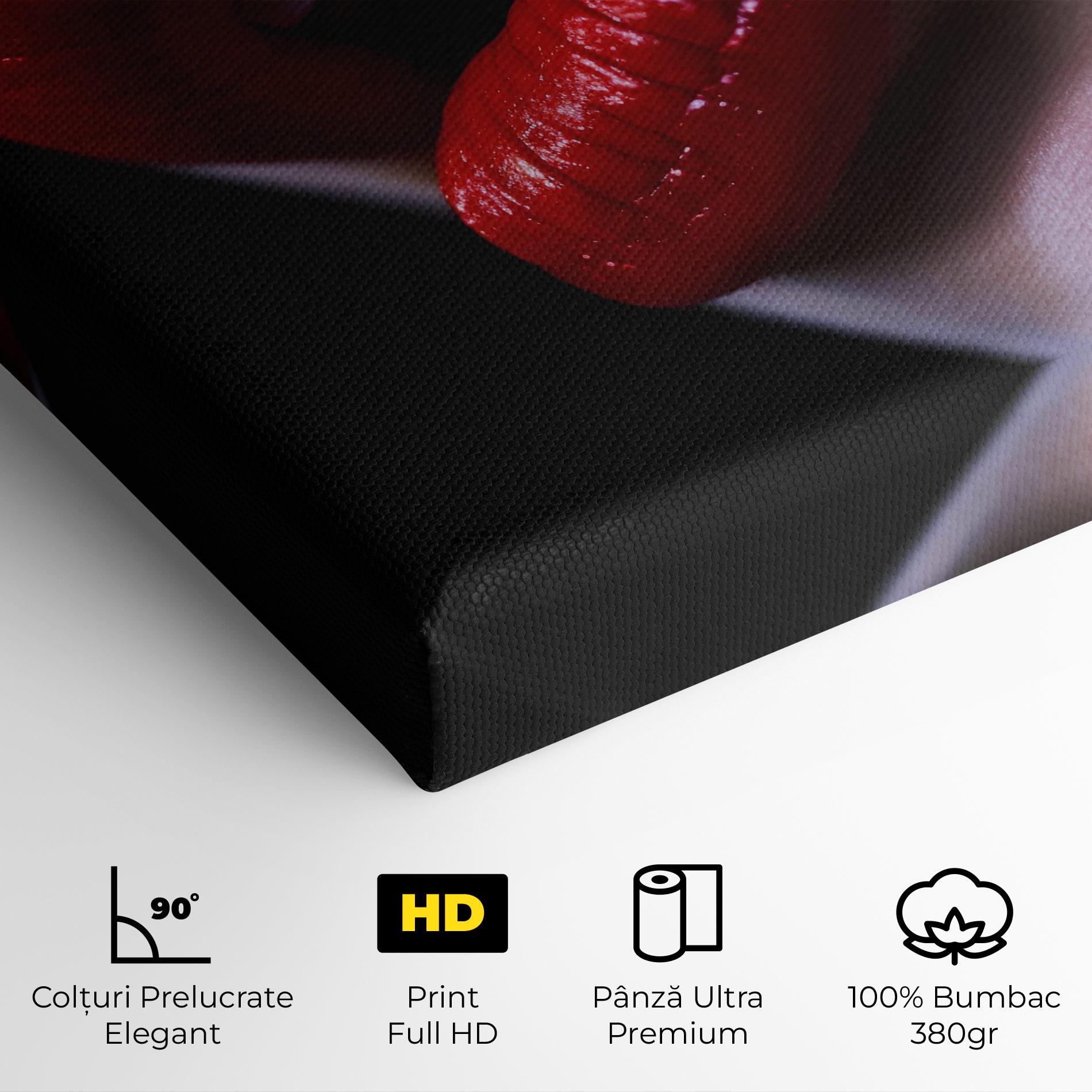 Tablou Canvas Close Up Woman mockup 4