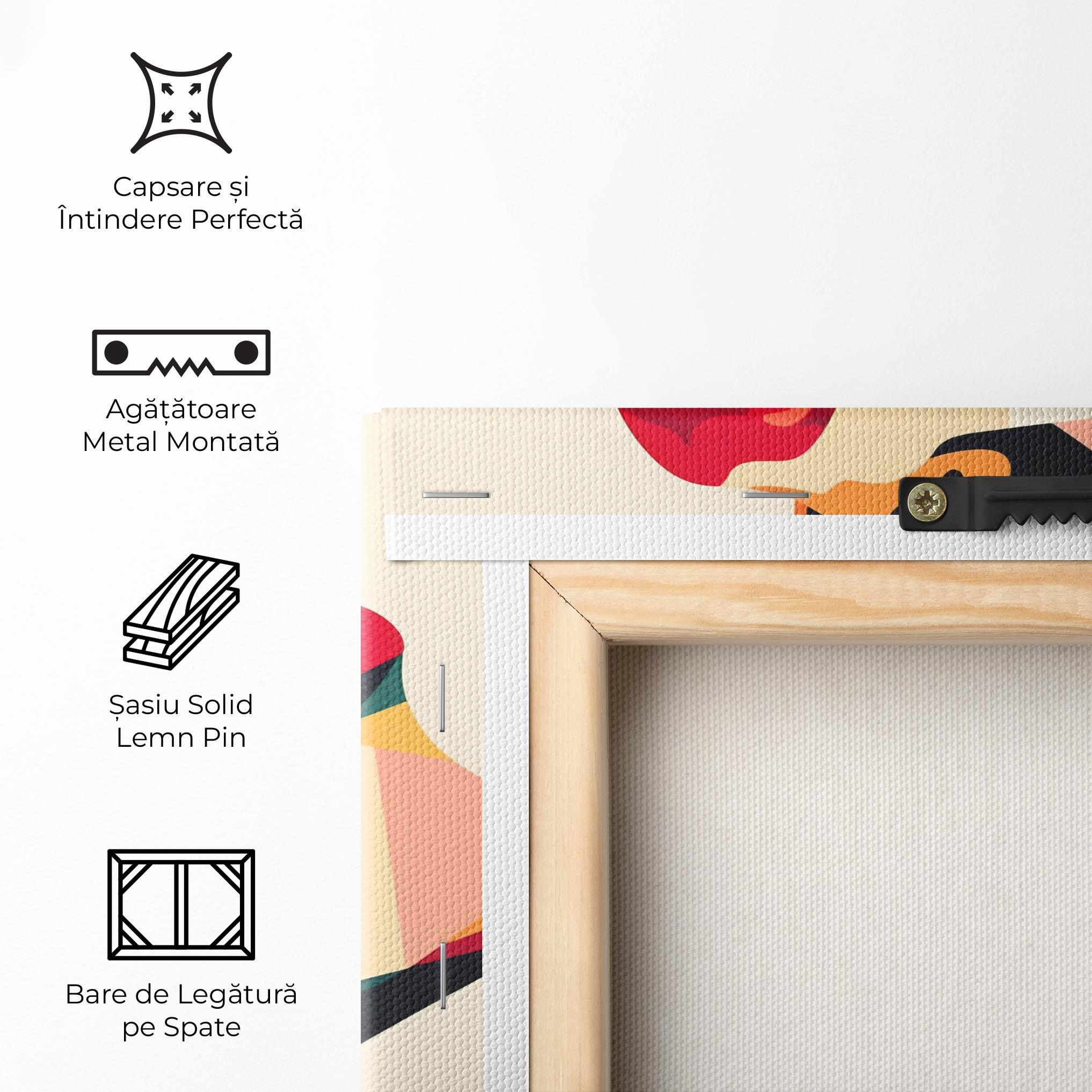 Tablou Canvas Abstract Lips mockup 5