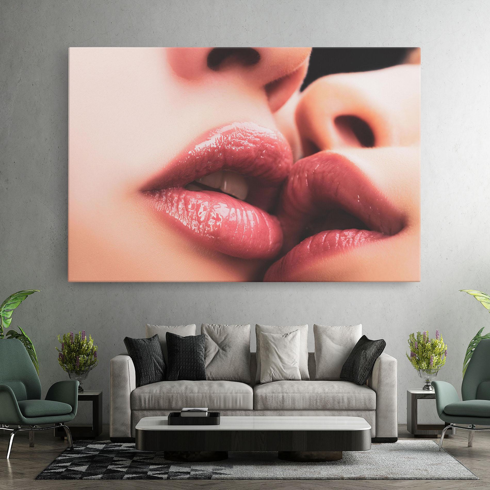 Tablou Canvas Beautiful Lips mockup 7