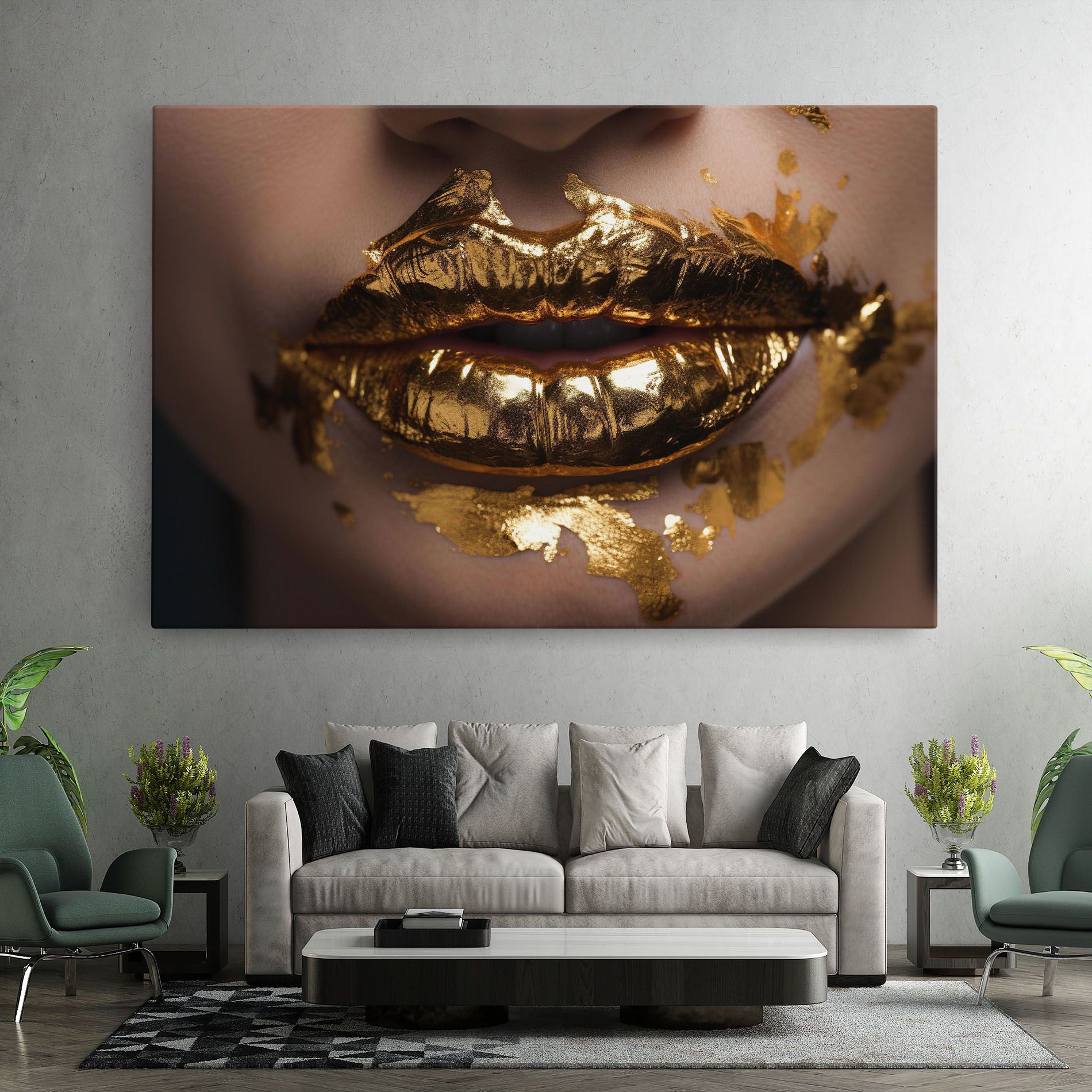 Close Gold Lips mockup 7