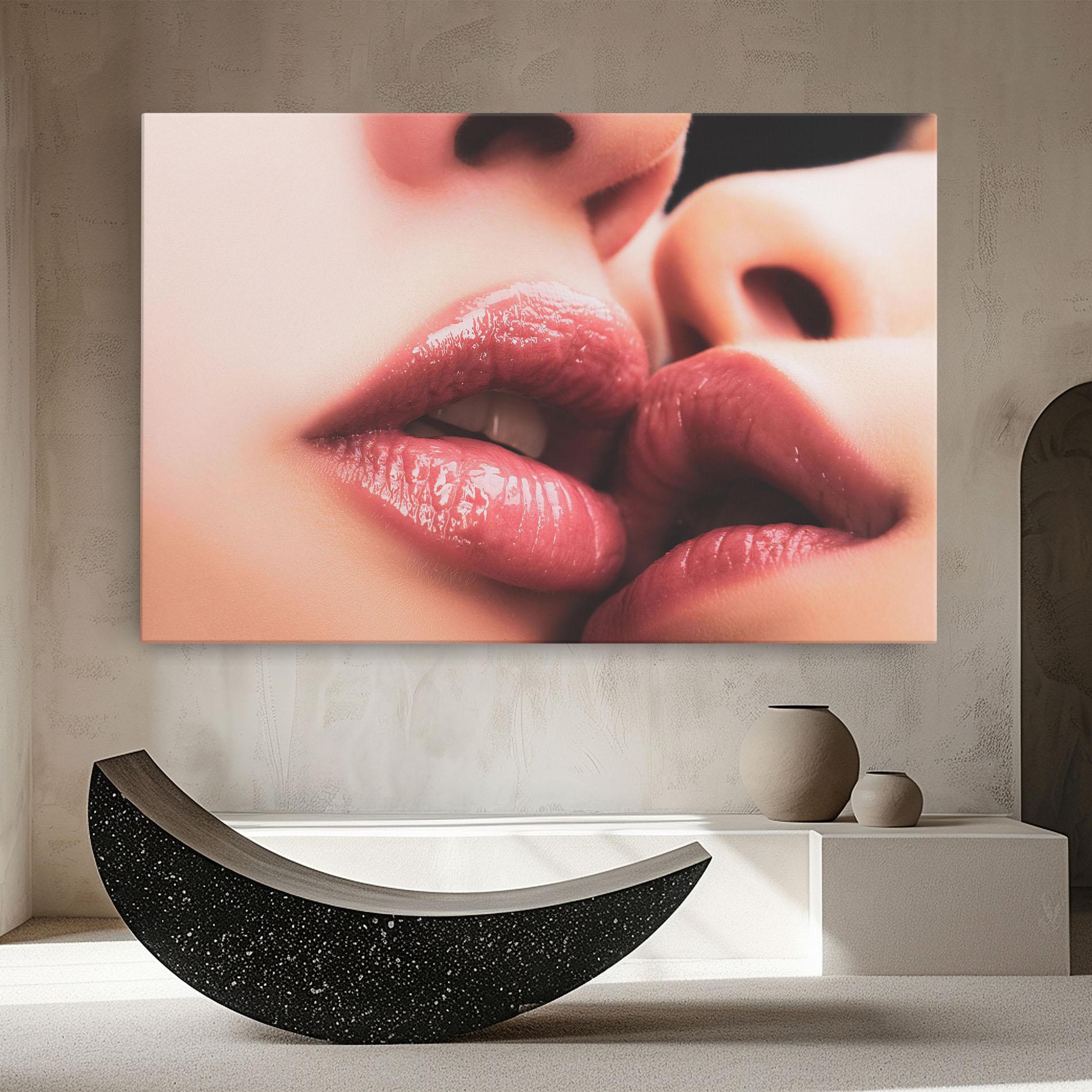 Tablou Canvas Beautiful Lips mockup 8