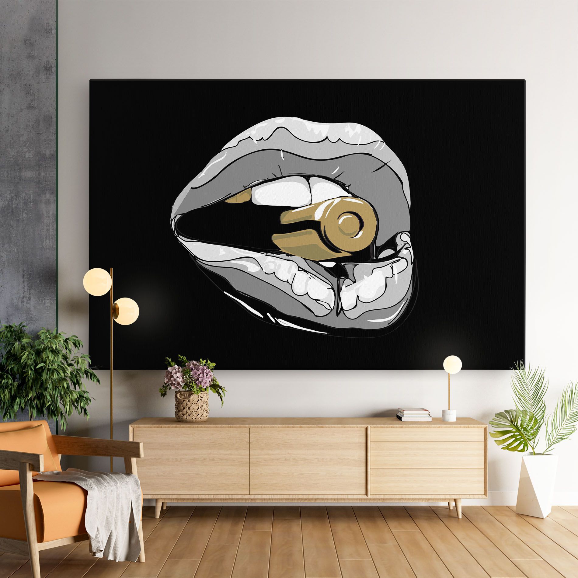 Grey Bullet Lips mockup 9