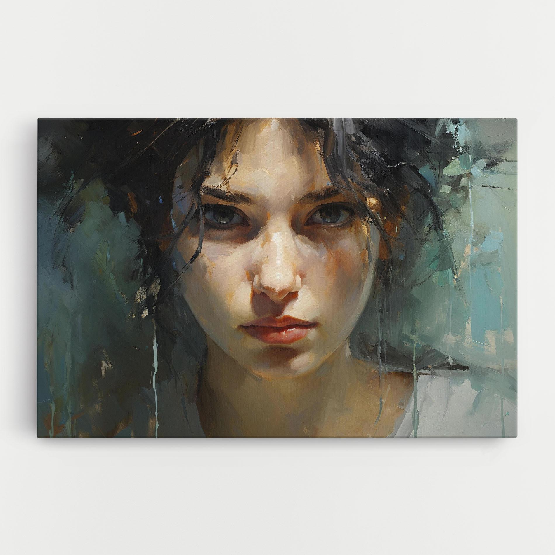 Tablou Canvas Intense Portrait mockup 0