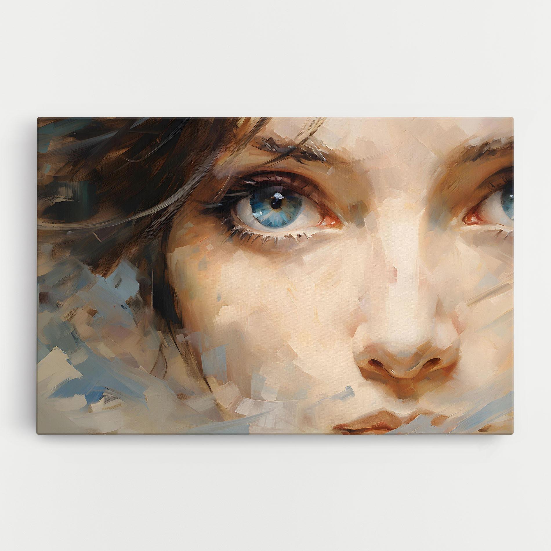 Tablou Canvas Pupil Blue Iris mockup 0