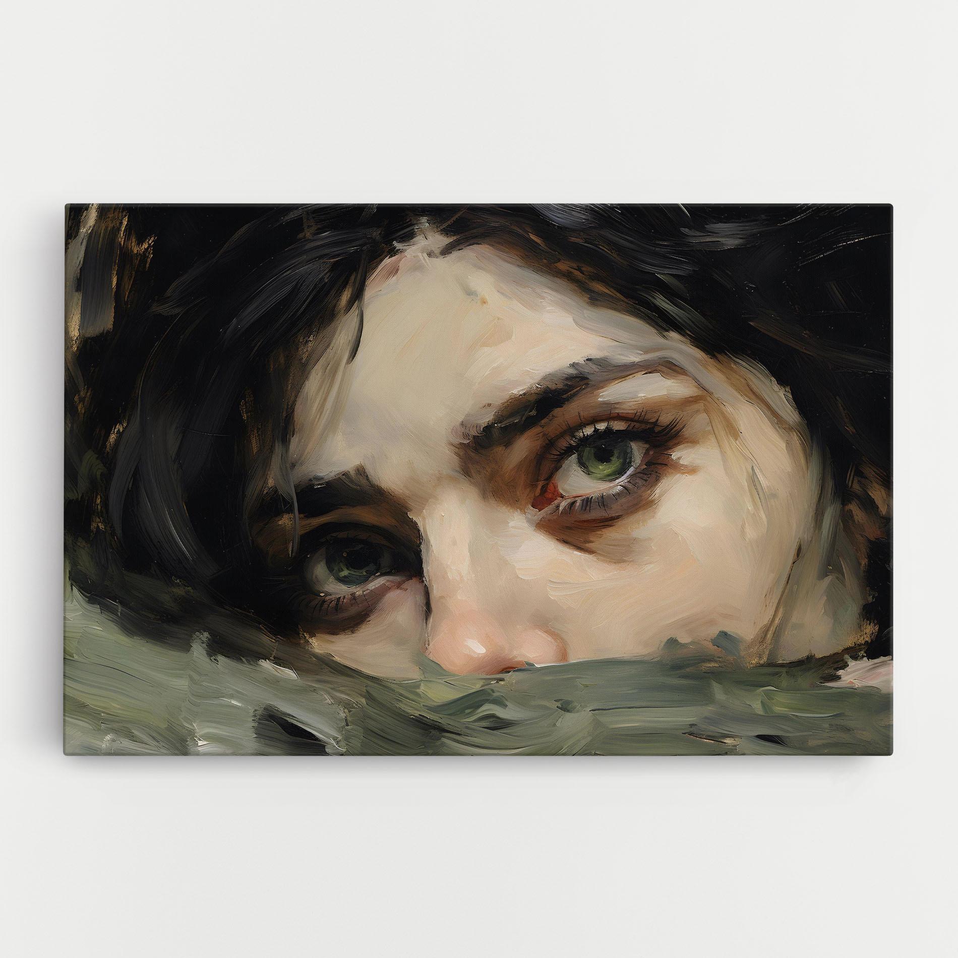 Tablou Canvas Pupil Green Iris mockup 0