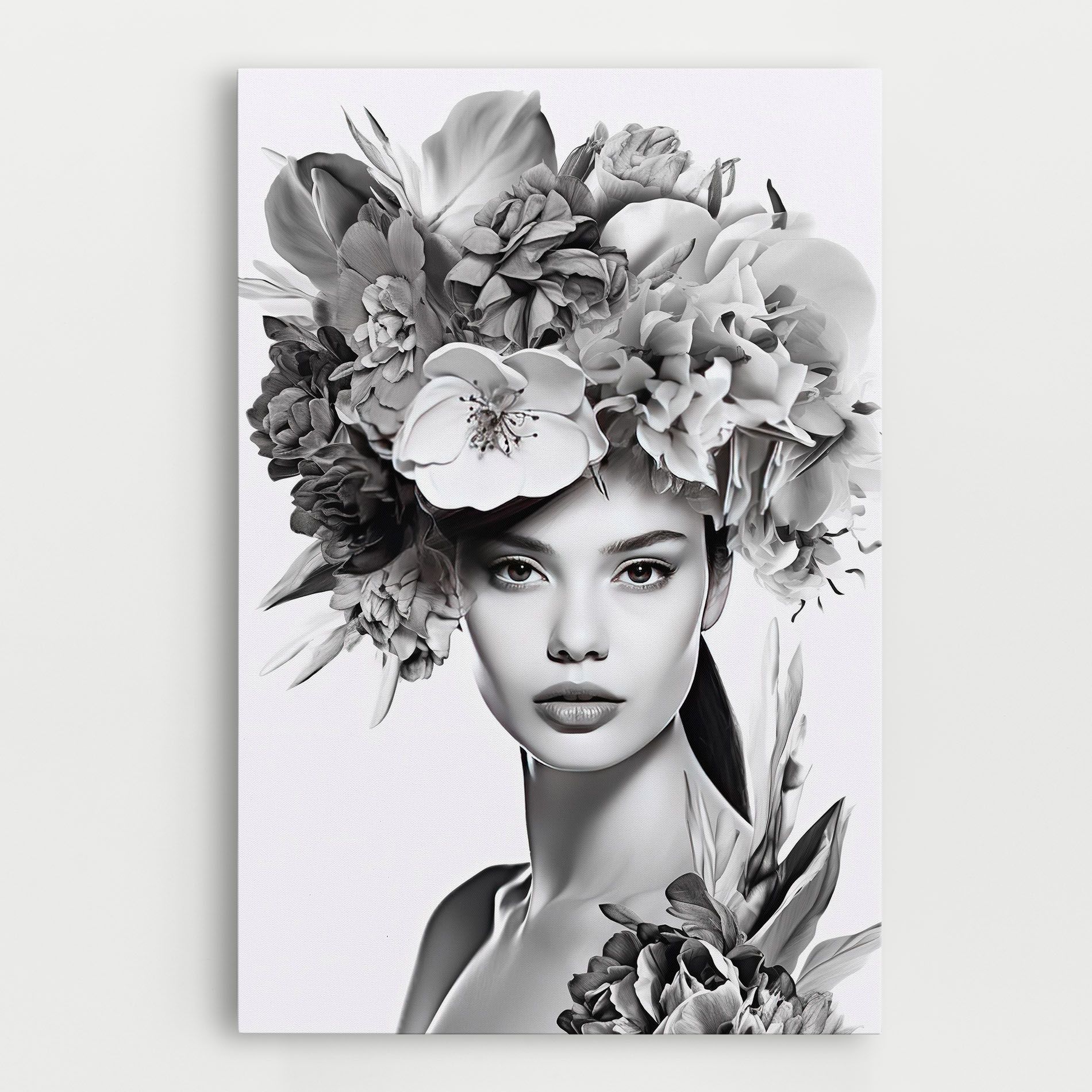 Flower Crown Woman mockup 0