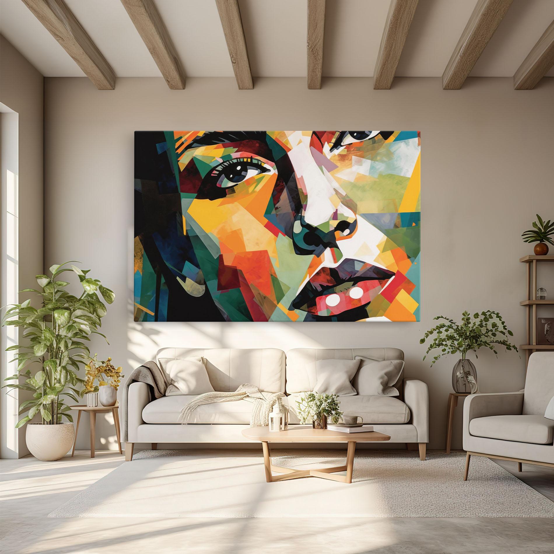 Tablou Canvas Neoexpressionism mockup 6