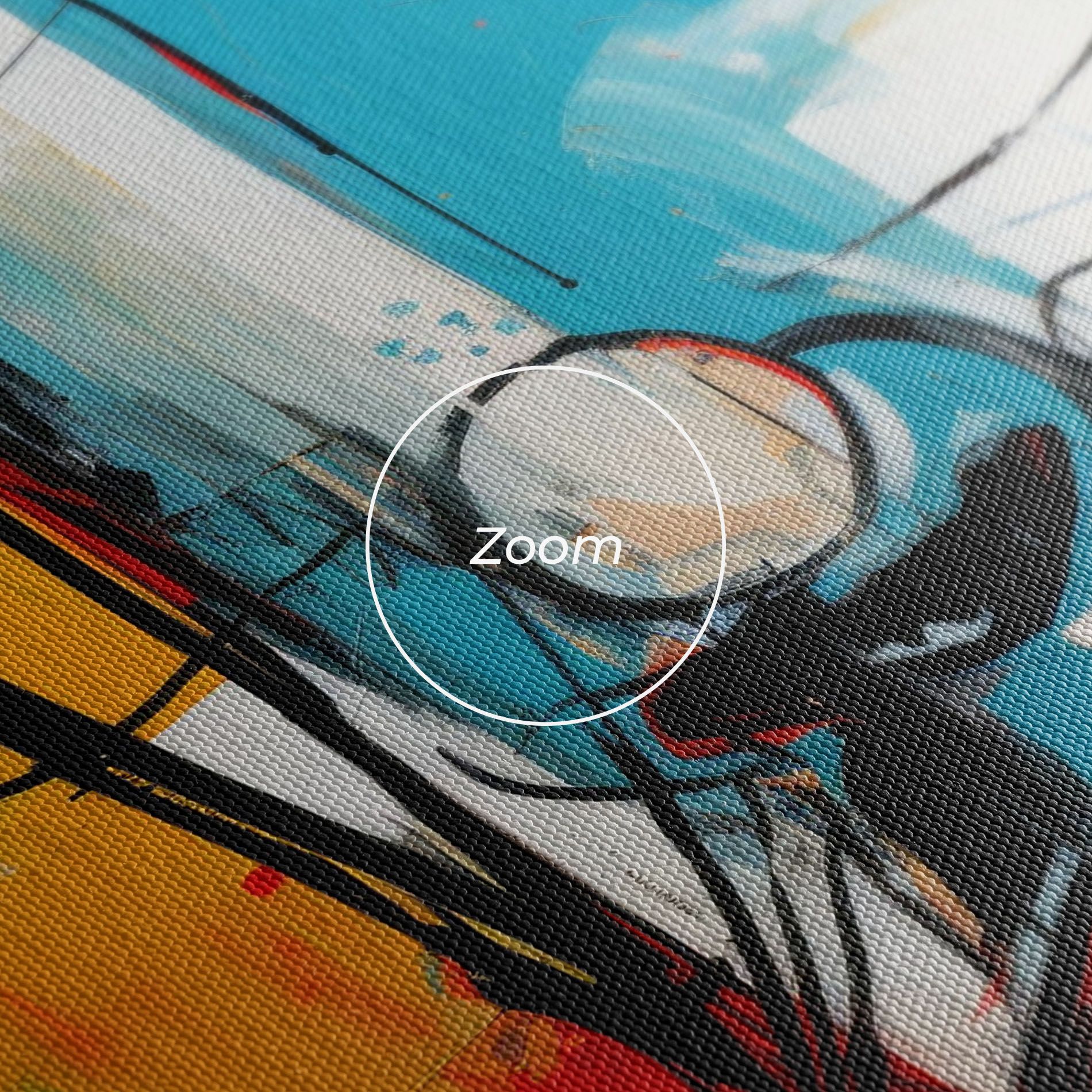 Abstract Drawing Portret mockup 3