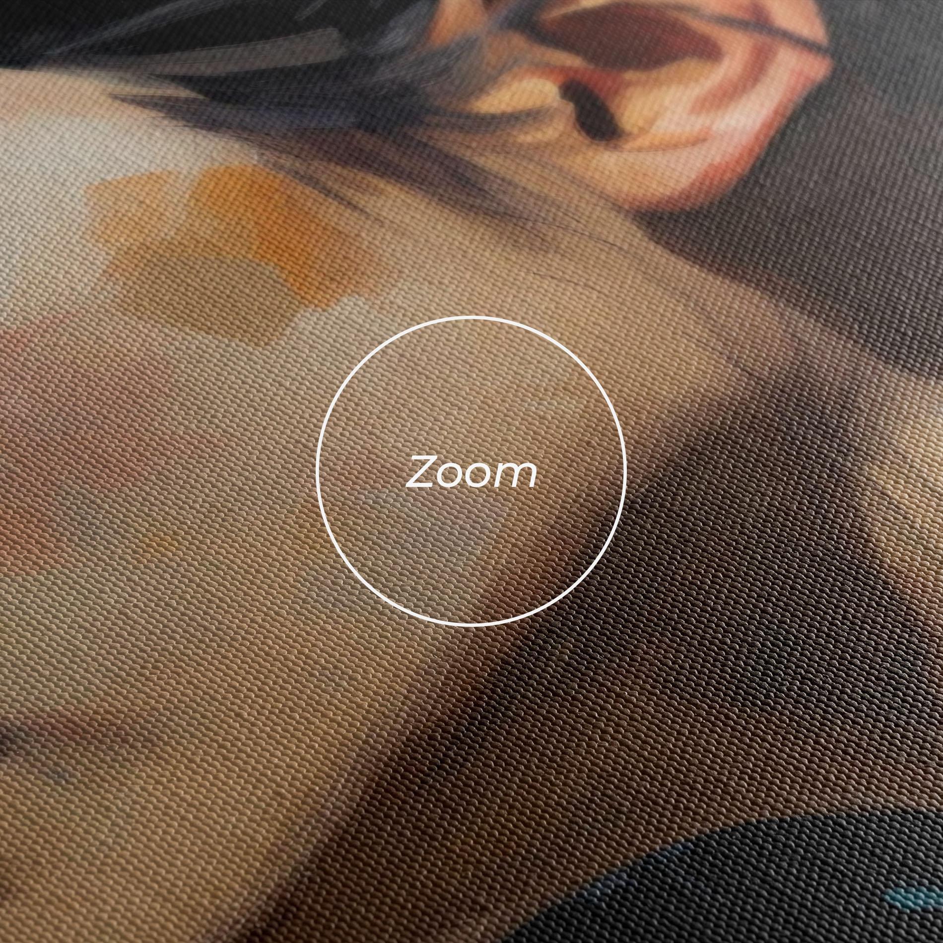 Tablou Canvas Acrylic Asian Portrait mockup 3