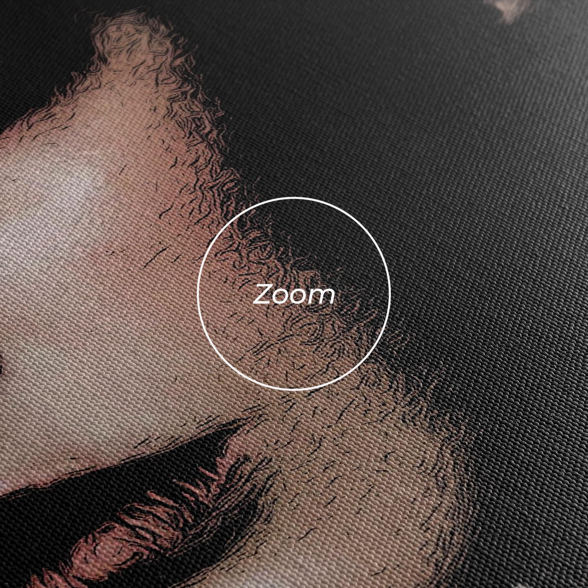 Tablou Canvas Big Eyes Portrait mockup 3