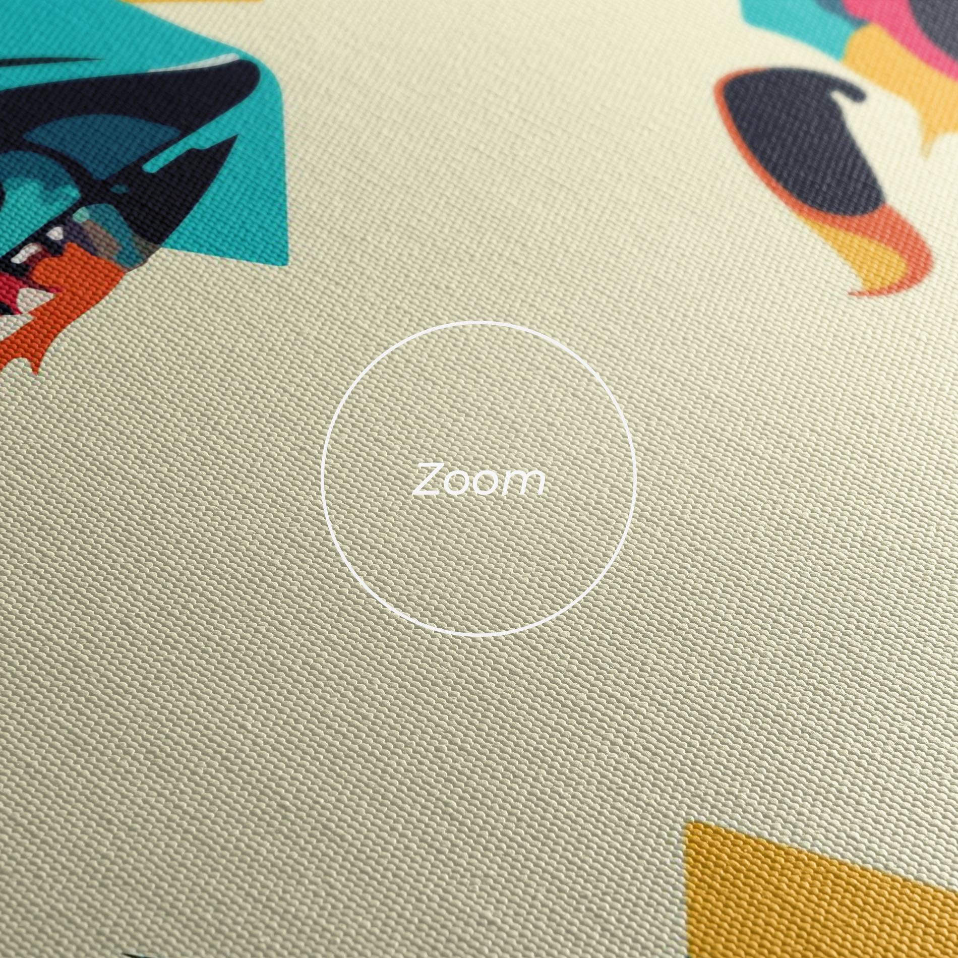 Tablou Canvas Blonde Girl Portrait mockup 3