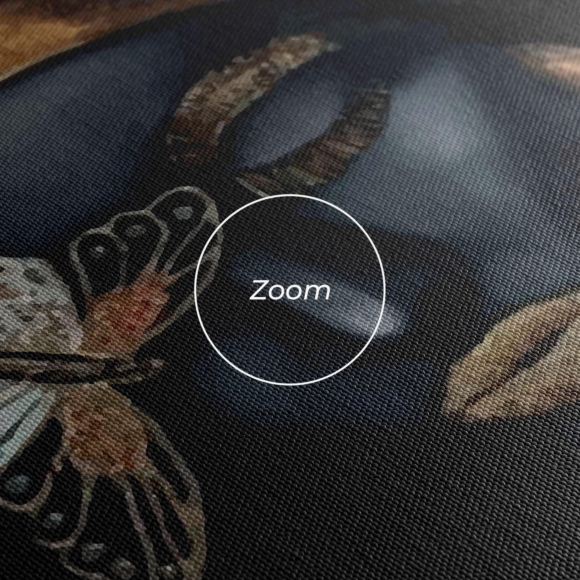 Tablou Canvas Butterfly Lady mockup 3