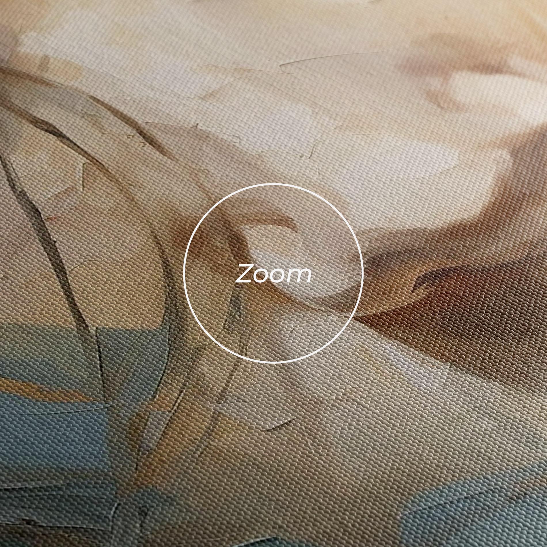 Tablou Canvas Expressive Portrait mockup 3