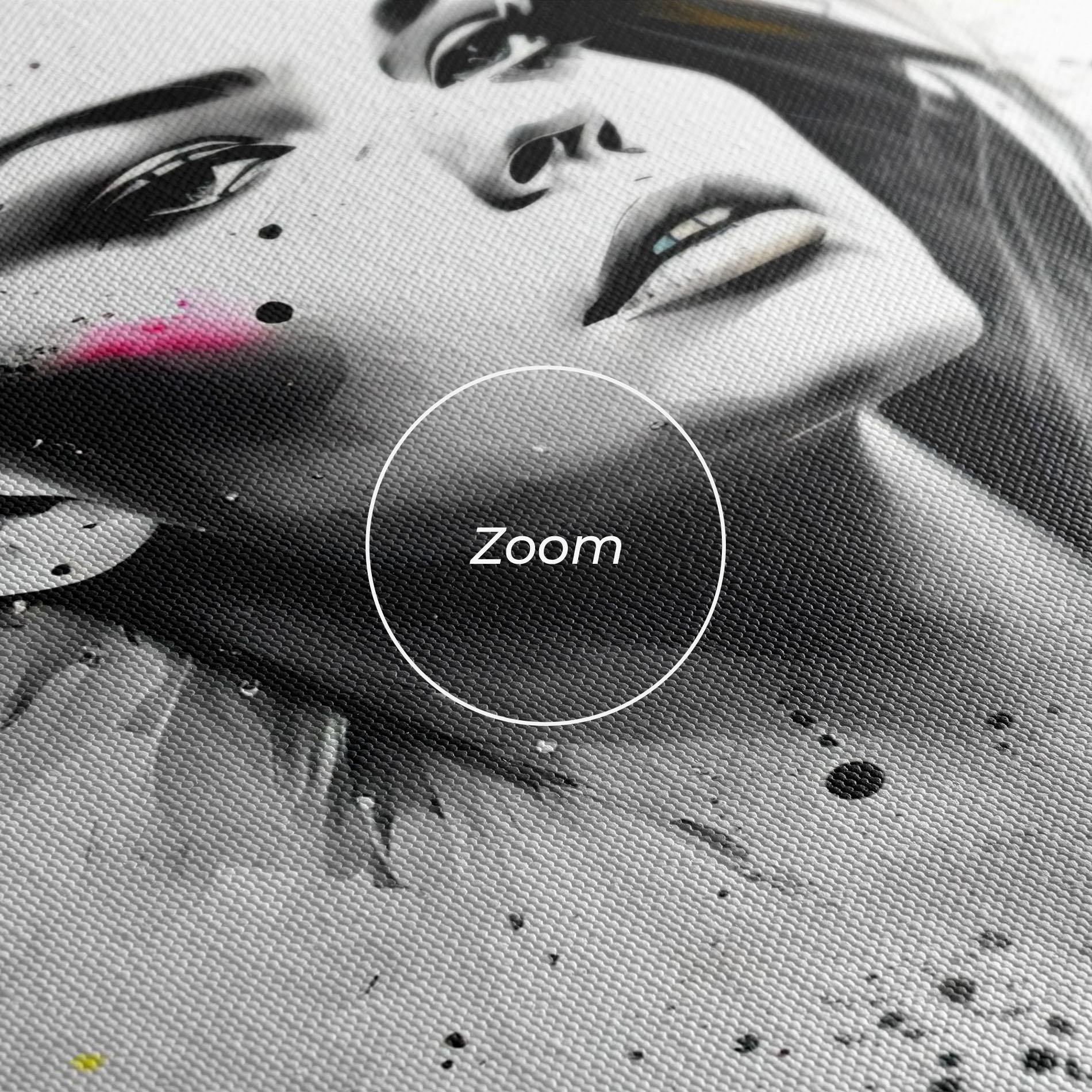 Tablou Canvas Ink Splash Portrait mockup 3