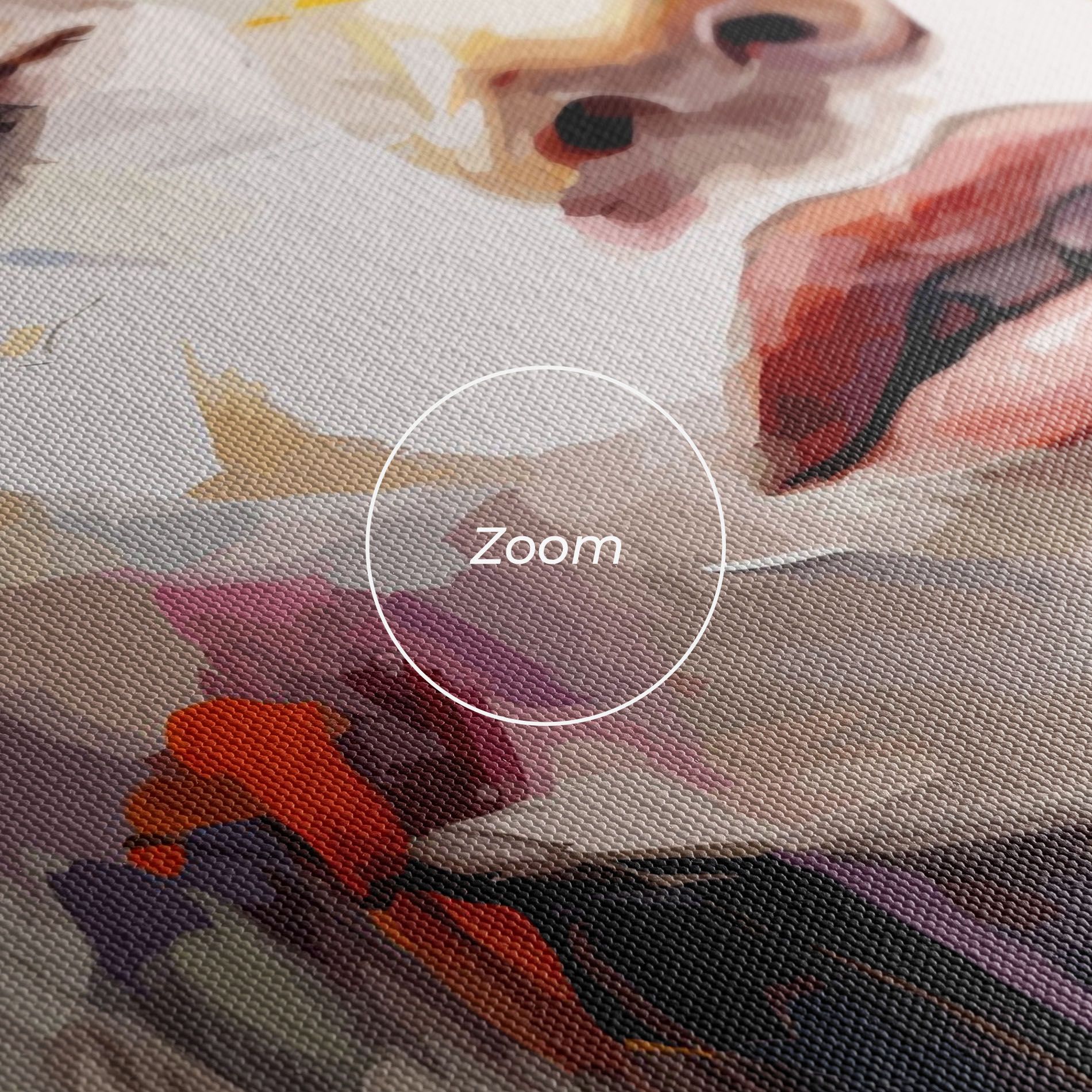 Oil Flower Portrait mockup 3