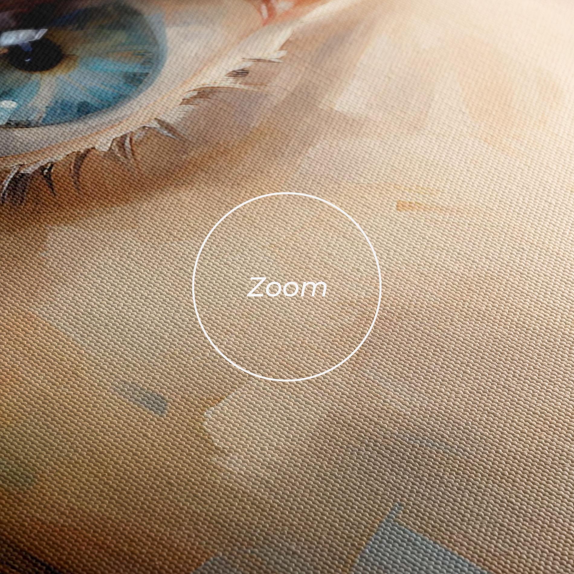 Tablou Canvas Pupil Blue Iris mockup 3
