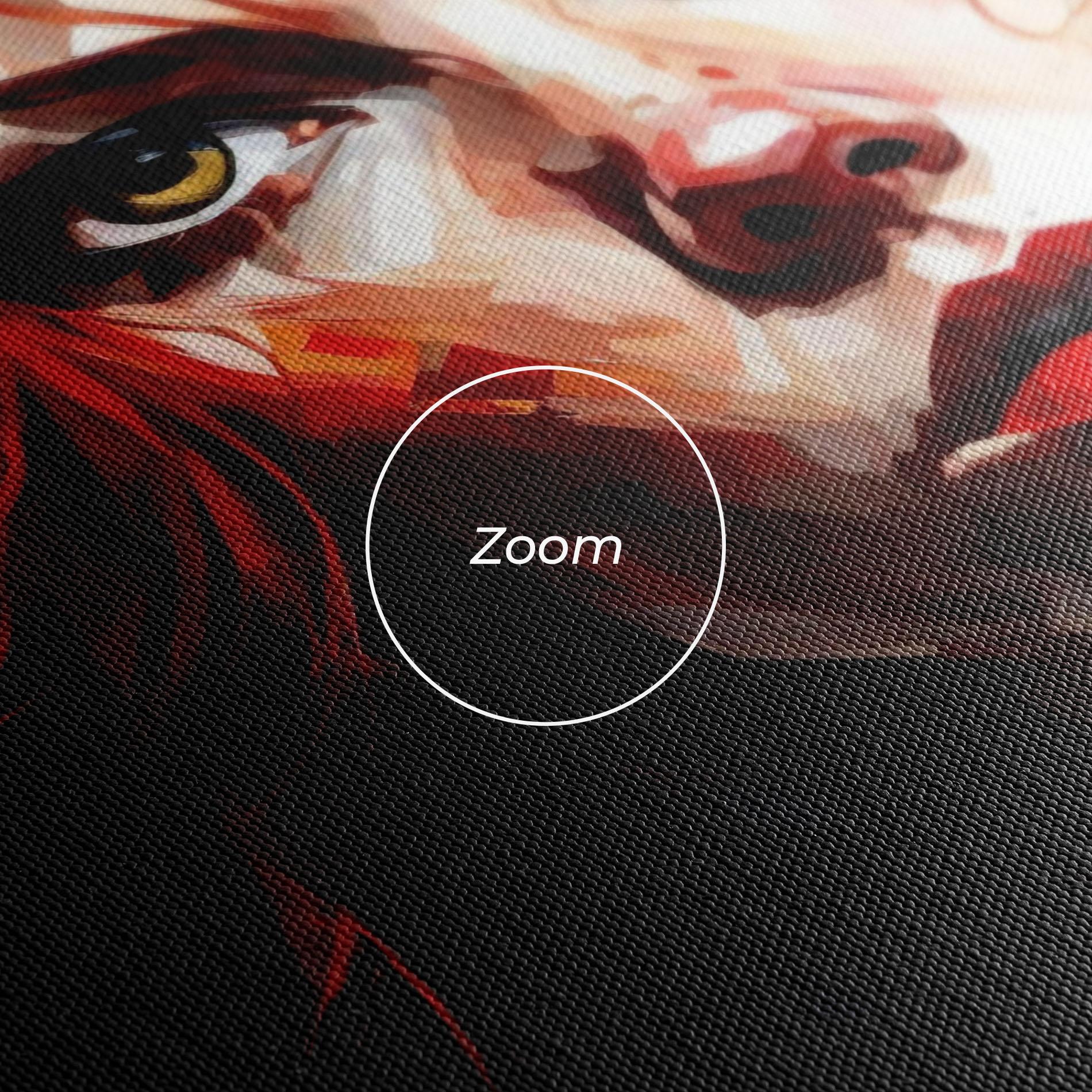 Tablou Canvas Red Hair Smoky Eyes mockup 3