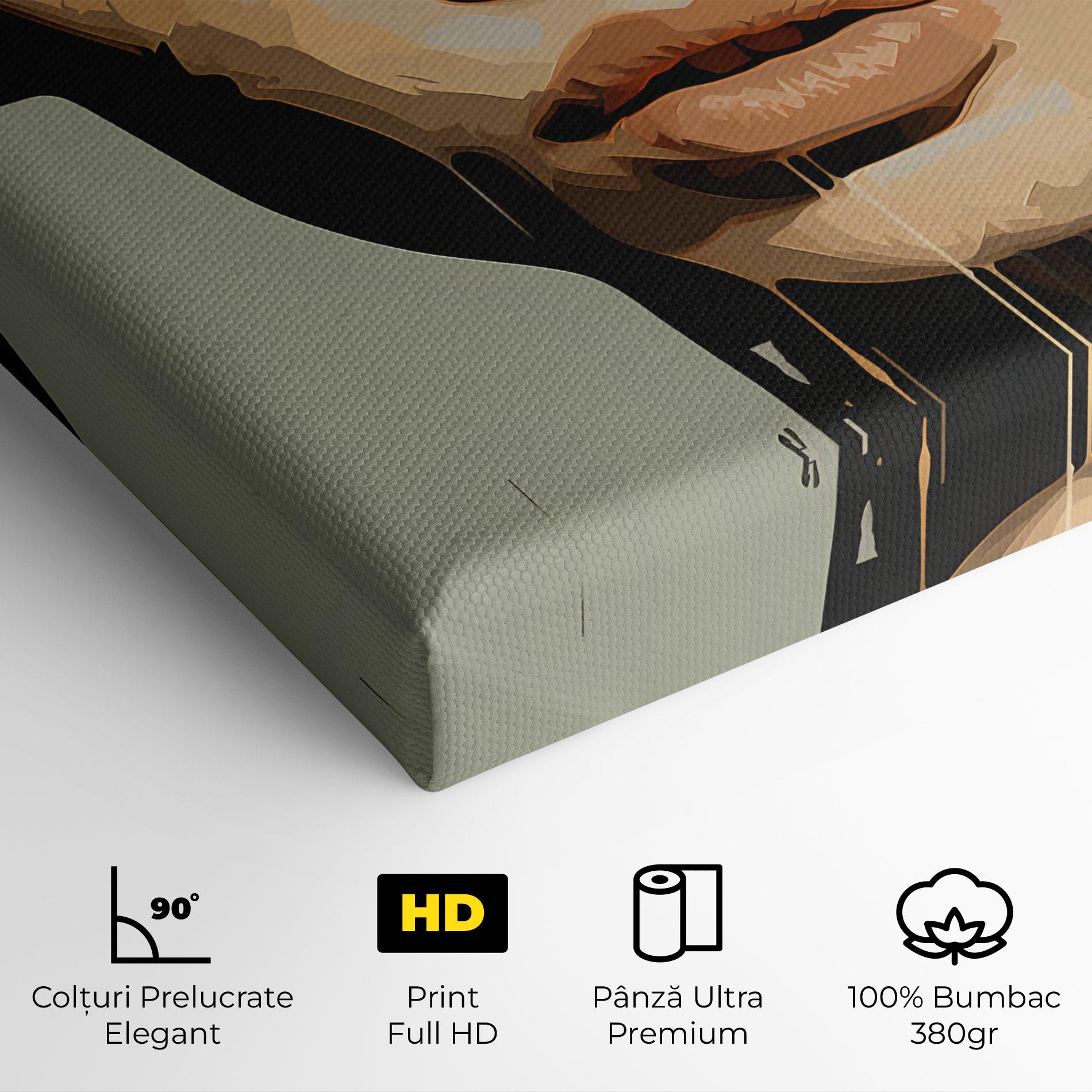 Tablou Canvas Apologetic Face mockup 4