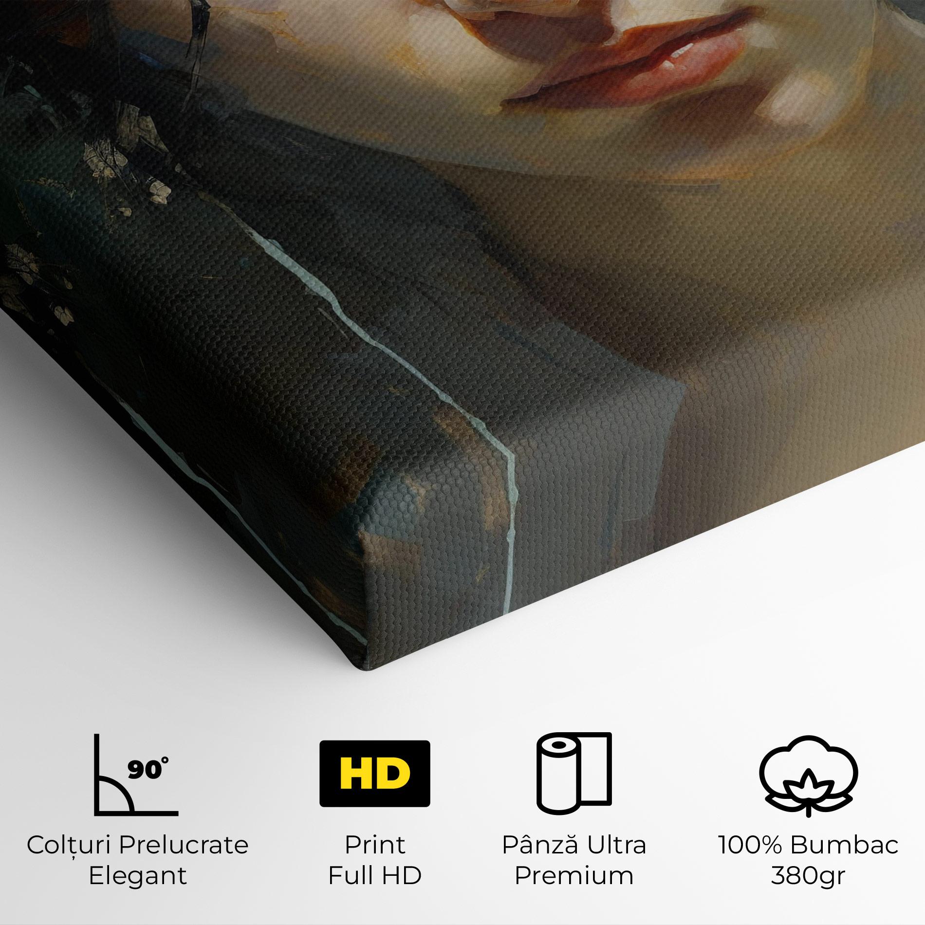 Tablou Canvas Intense Portrait mockup 4