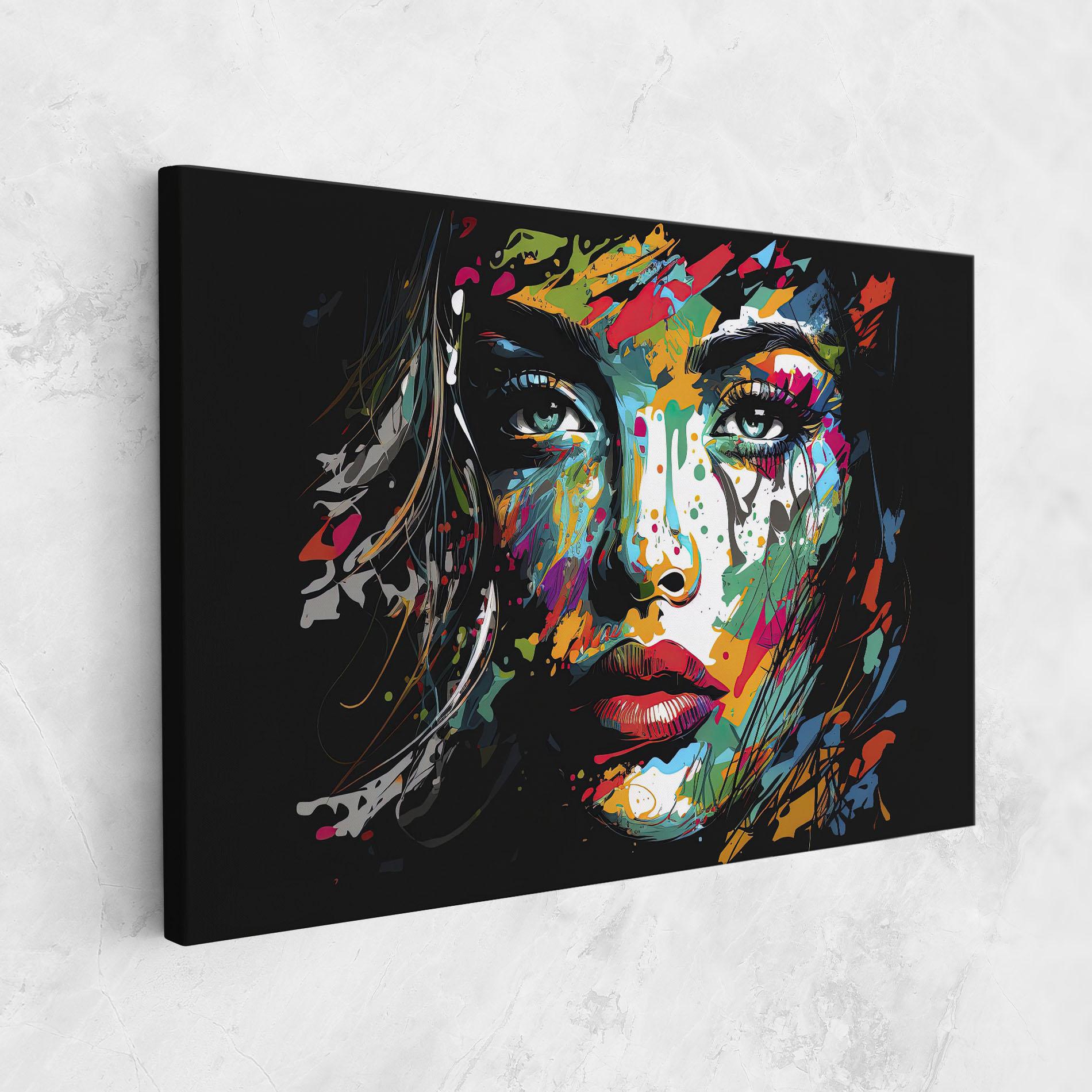 Tablou Canvas Abstract Stylish Portrait mockup 1