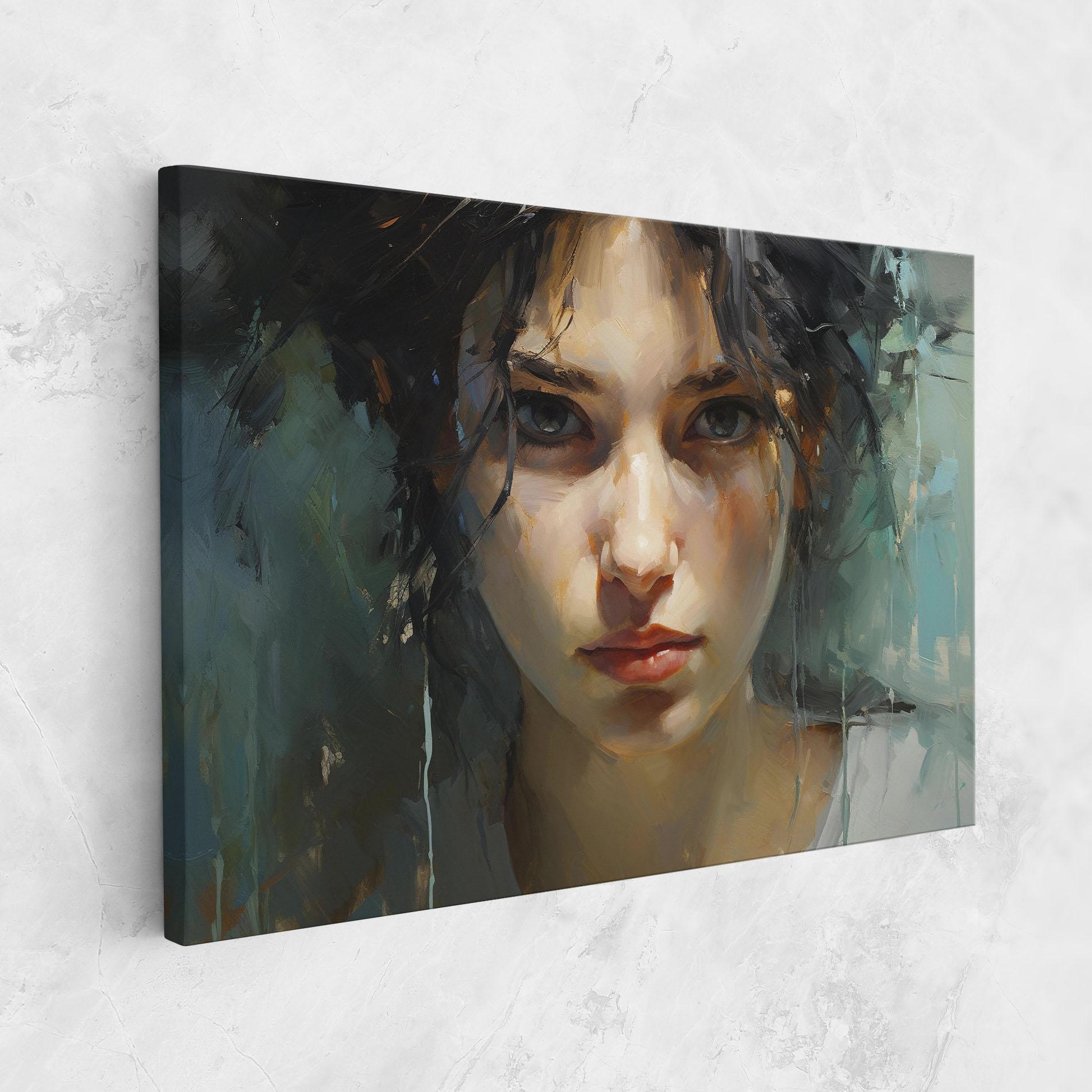 Tablou Canvas Intense Portrait mockup 1