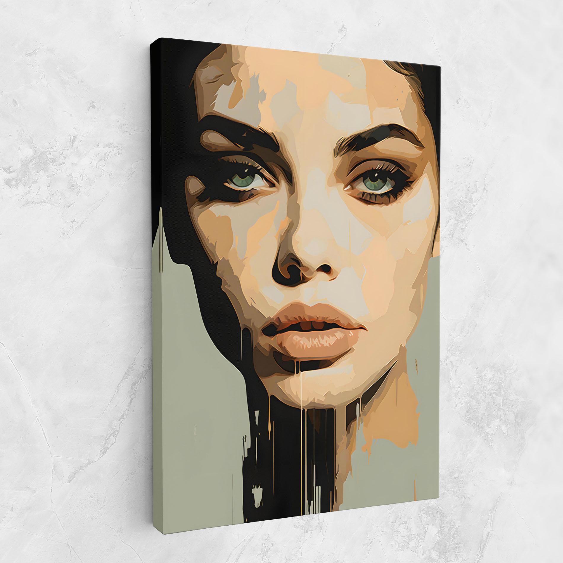 Tablou Canvas Apologetic Face mockup 1
