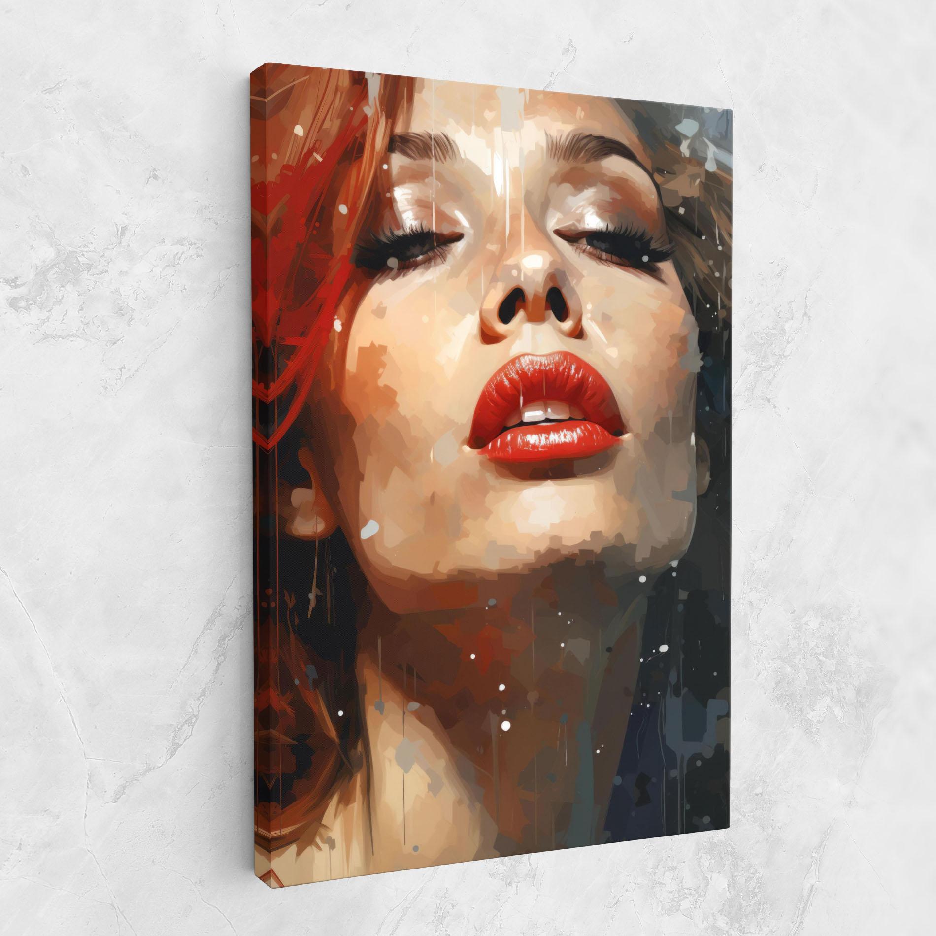 Tablou Canvas Close Up Look Portrait mockup 1