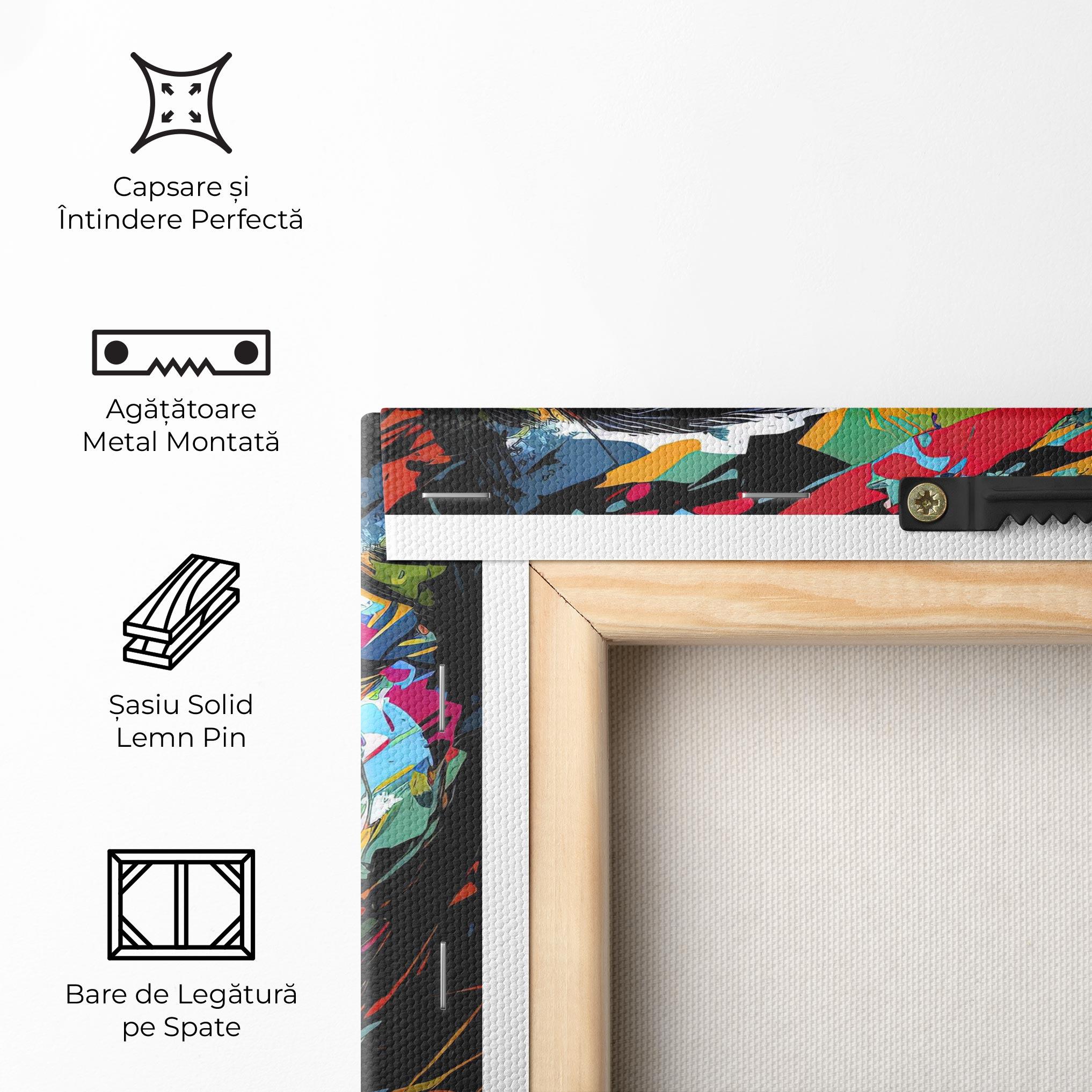 Tablou Canvas Abstract Stylish Portrait mockup 5