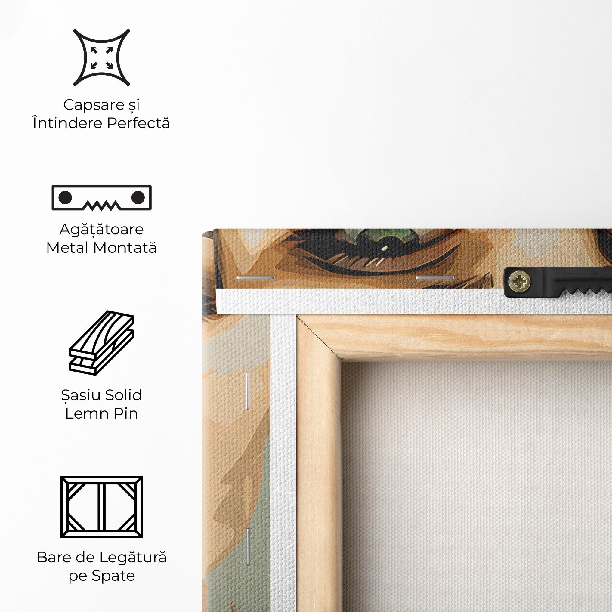 Tablou Canvas Apologetic Face mockup 5