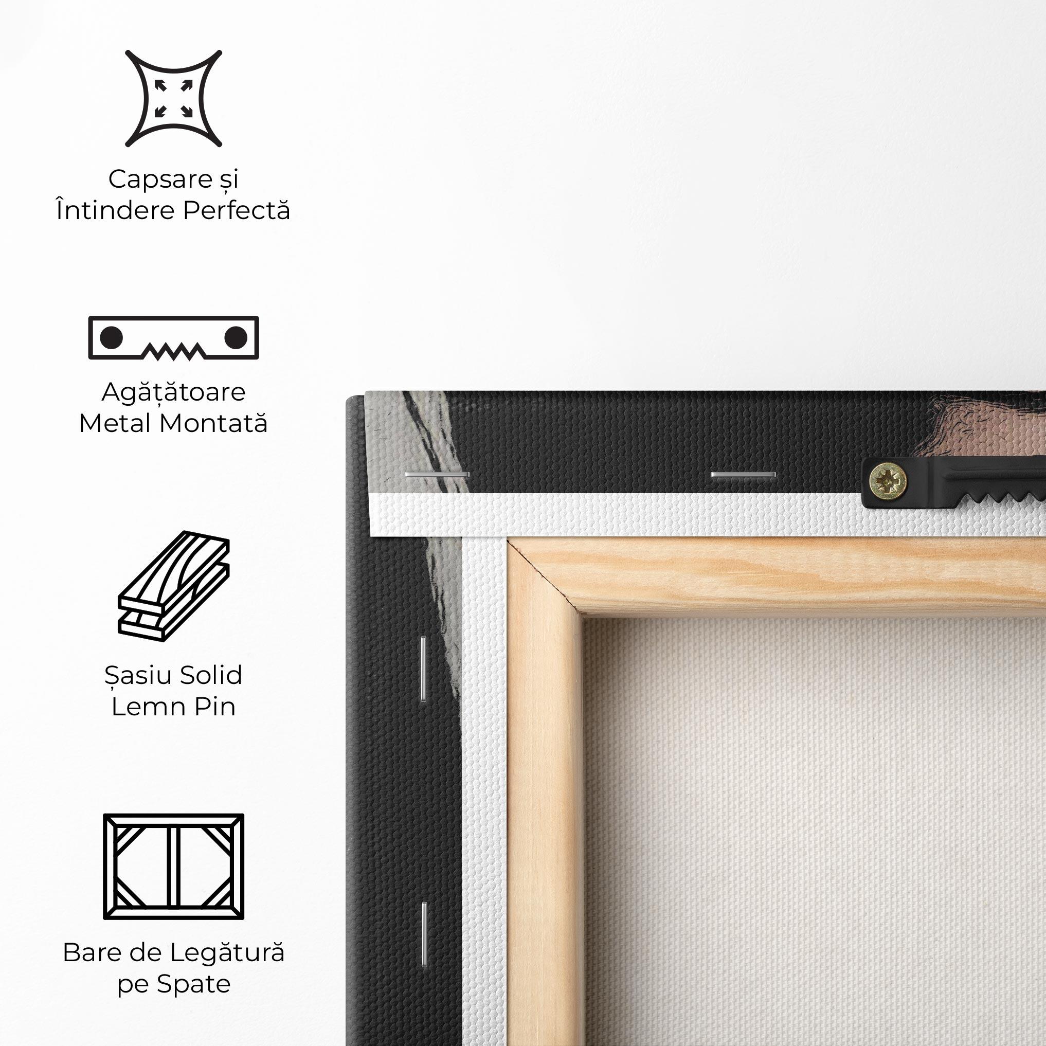 Tablou Canvas Big Eyes Portrait mockup 5