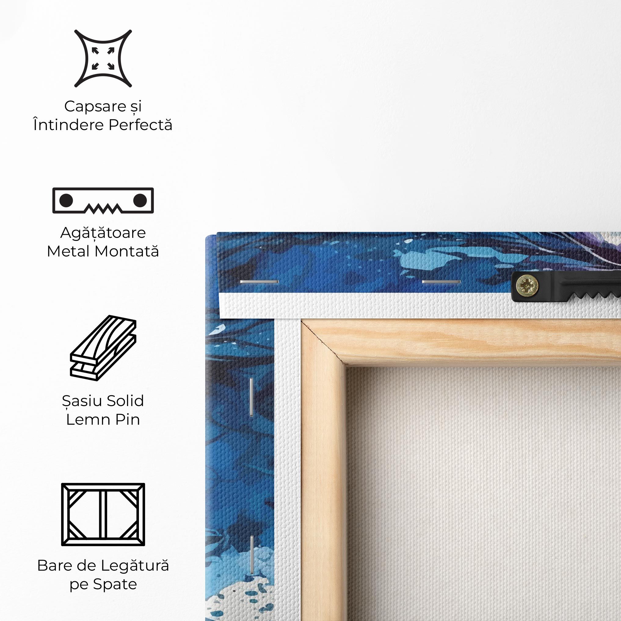 Blue Hair Portrait mockup 5