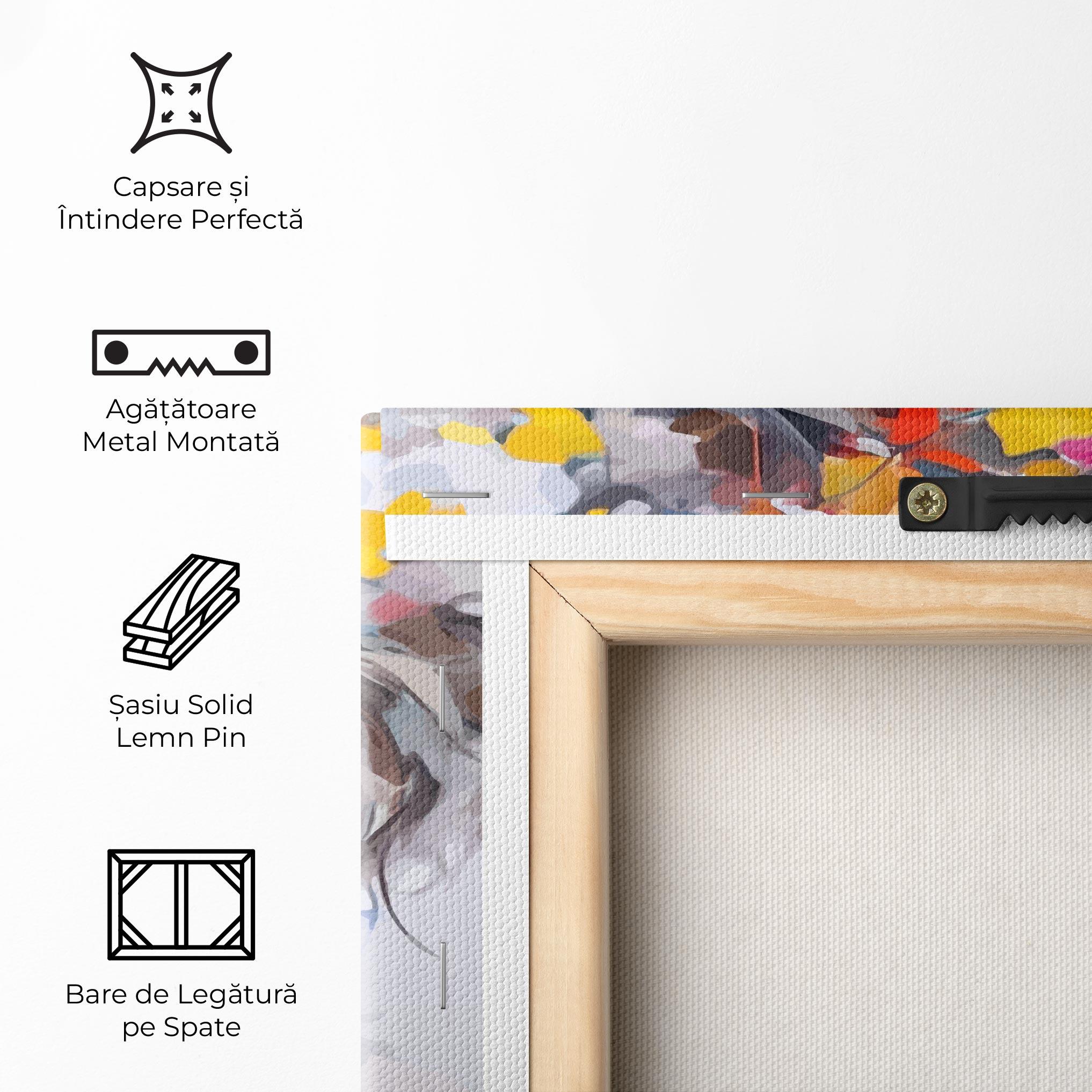 Tablou Canvas Colorful Hair Portrait mockup 5