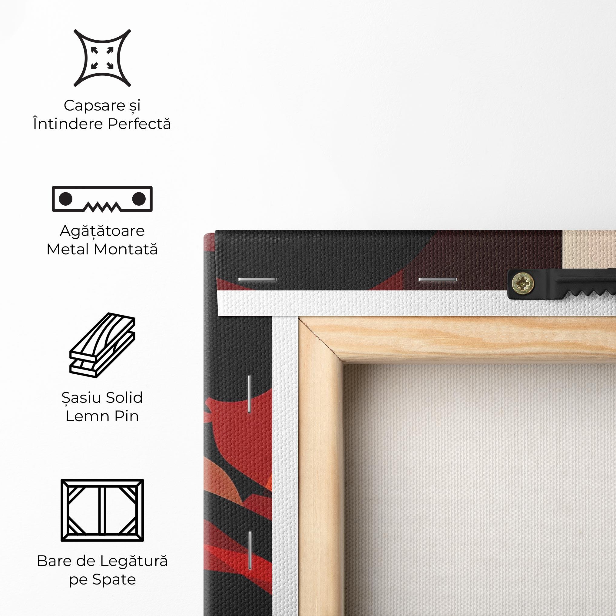 Tablou Canvas Graphical Portrait mockup 5