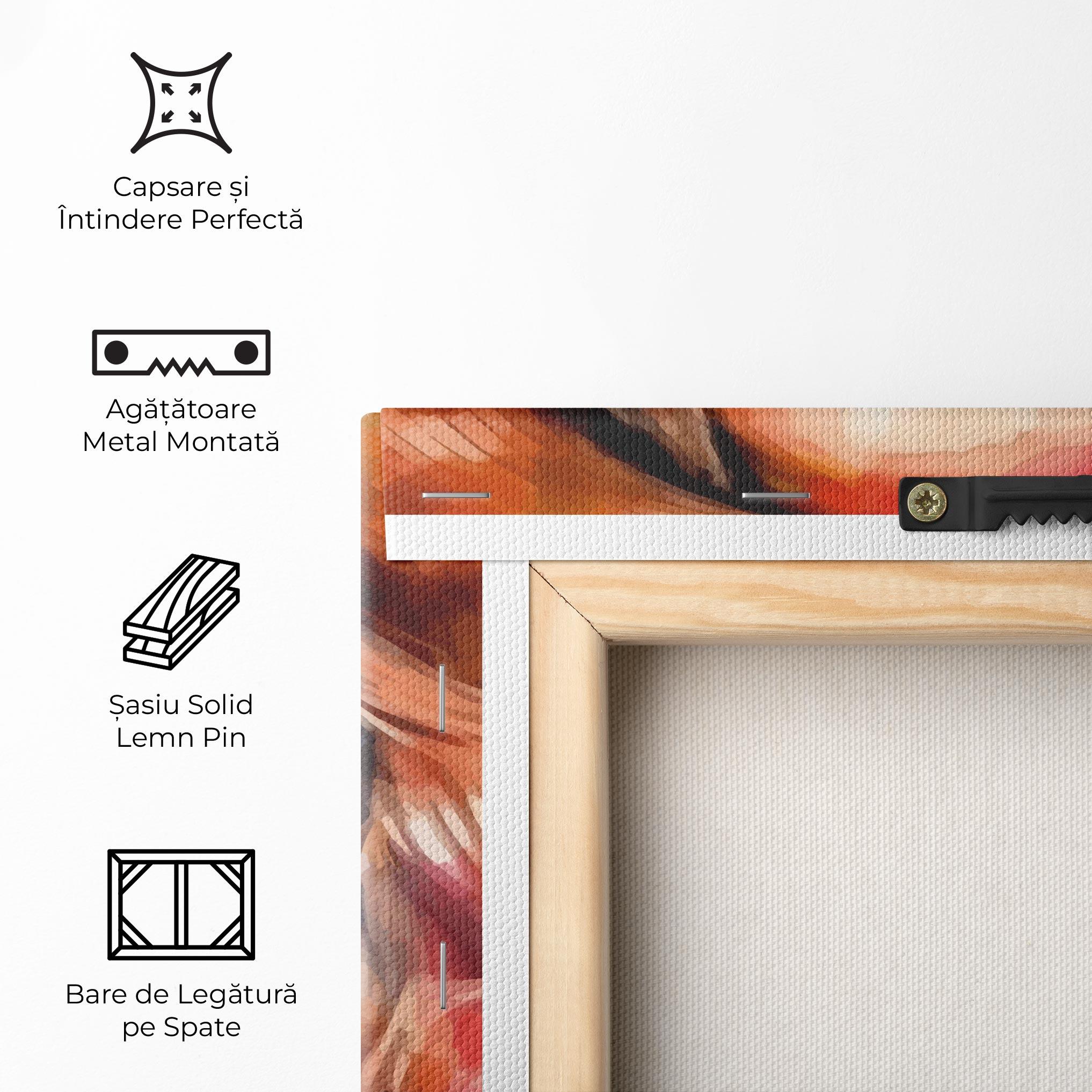 Tablou Canvas Hat Portrait Girl mockup 5