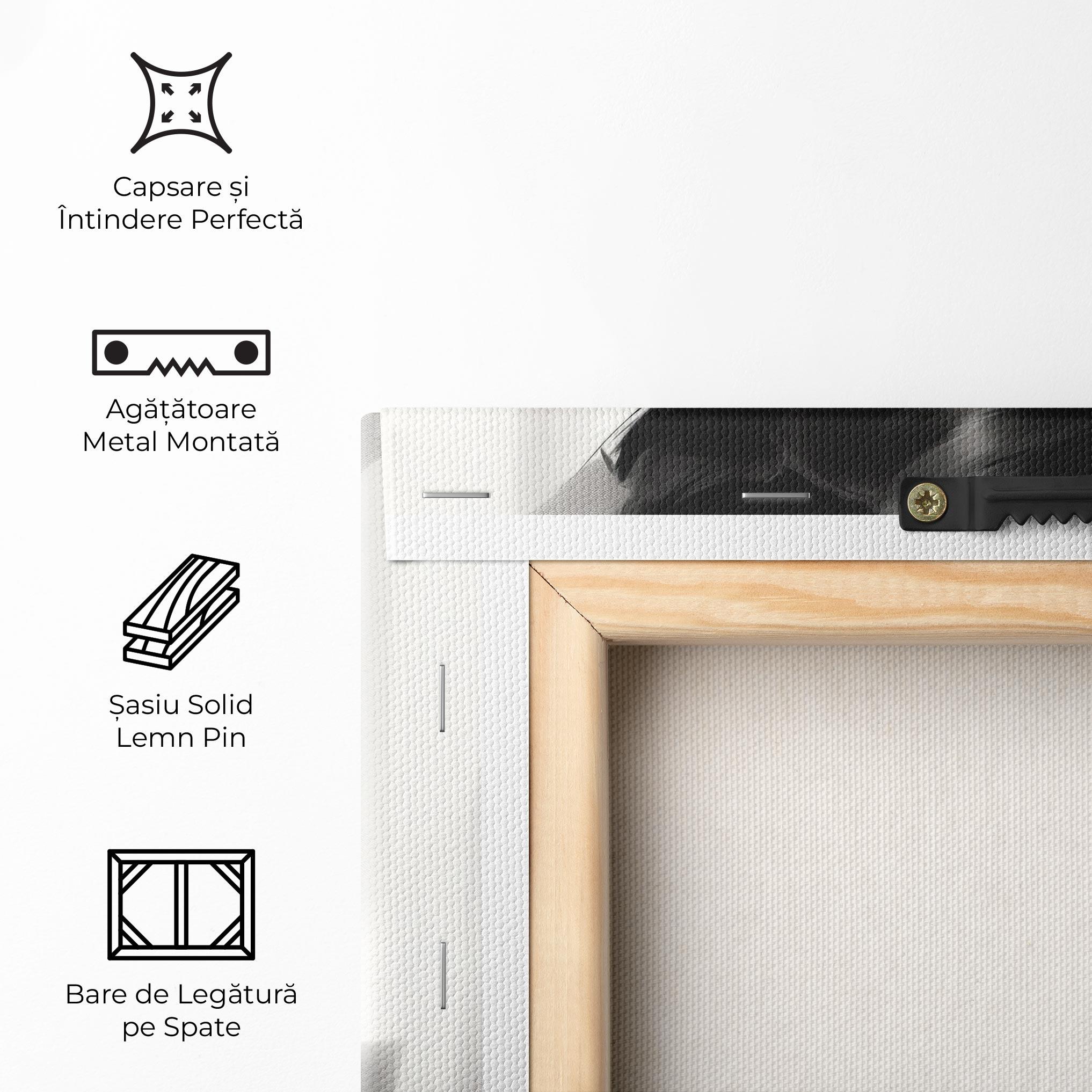 Tablou Canvas Hepburn Portrait mockup 5