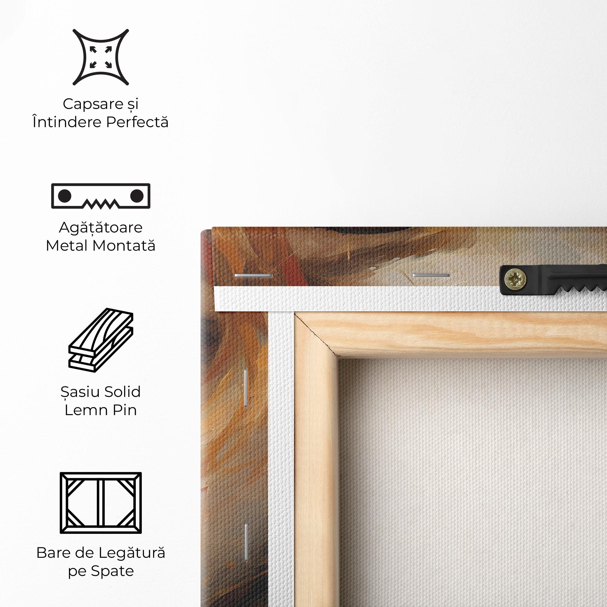 Tablou Canvas Portrait Oil Painting mockup 5