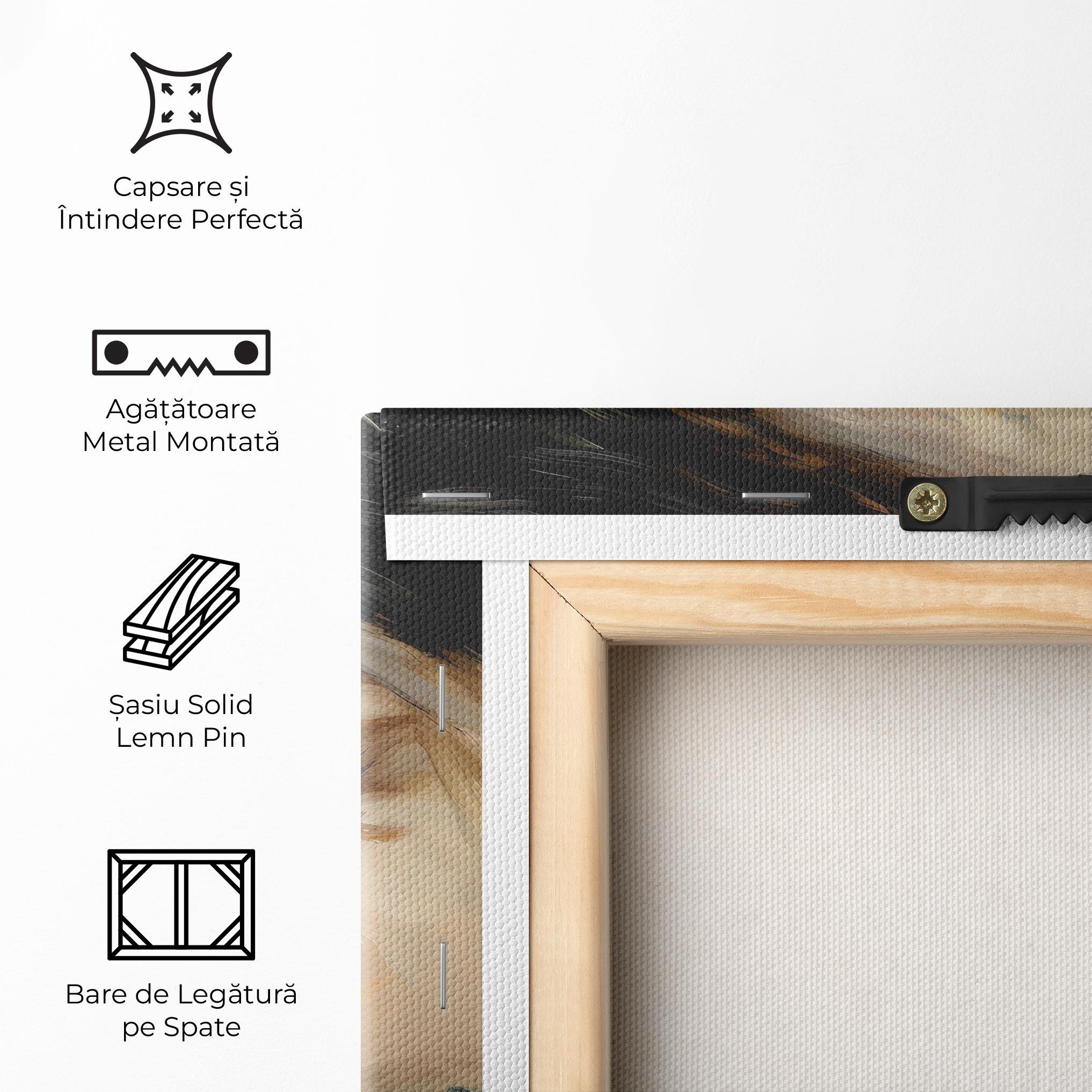 Tablou Canvas Pupil Green Iris mockup 5