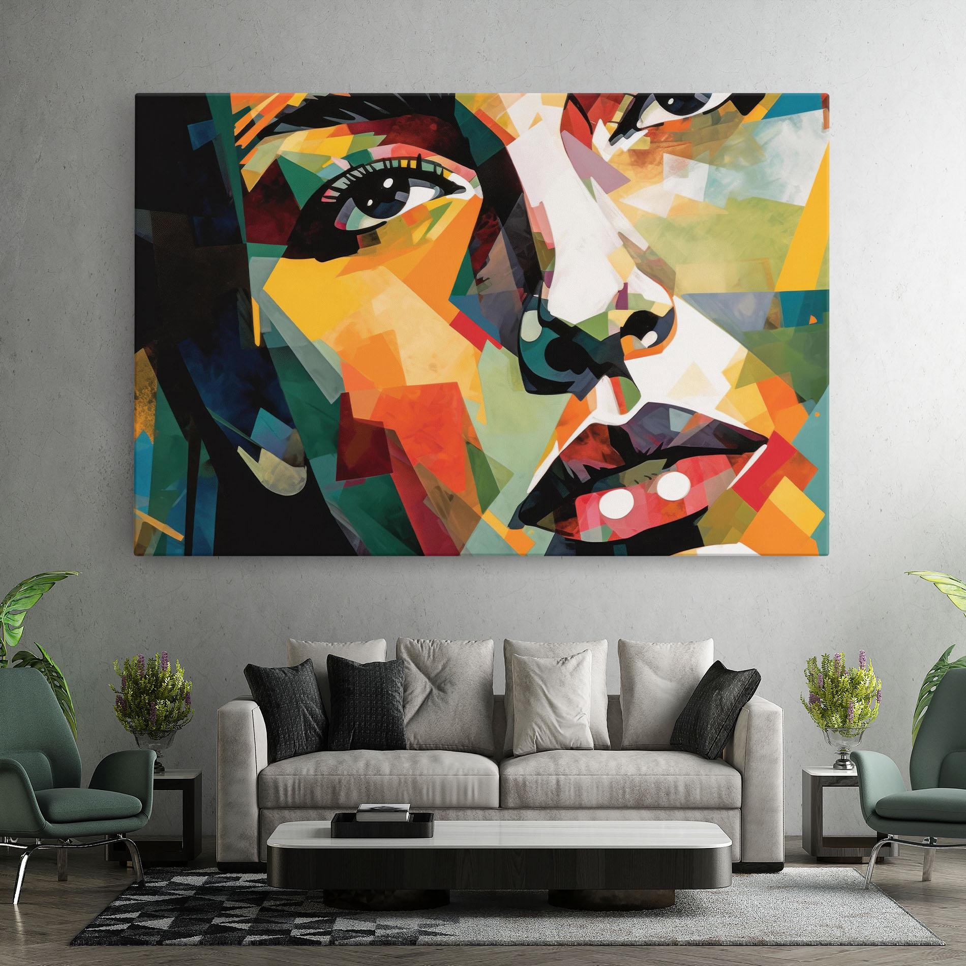 Tablou Canvas Neoexpressionism mockup 7