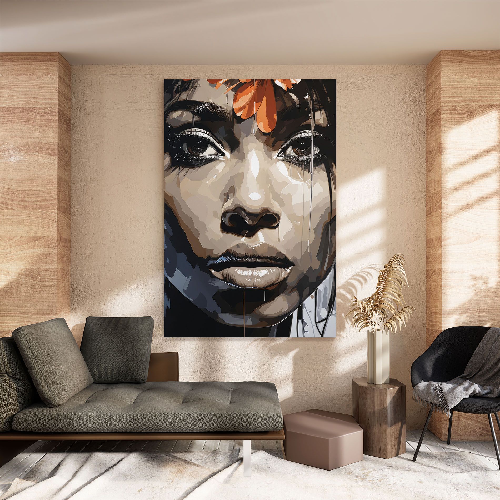 Pretty Girl Portrait mockup 8