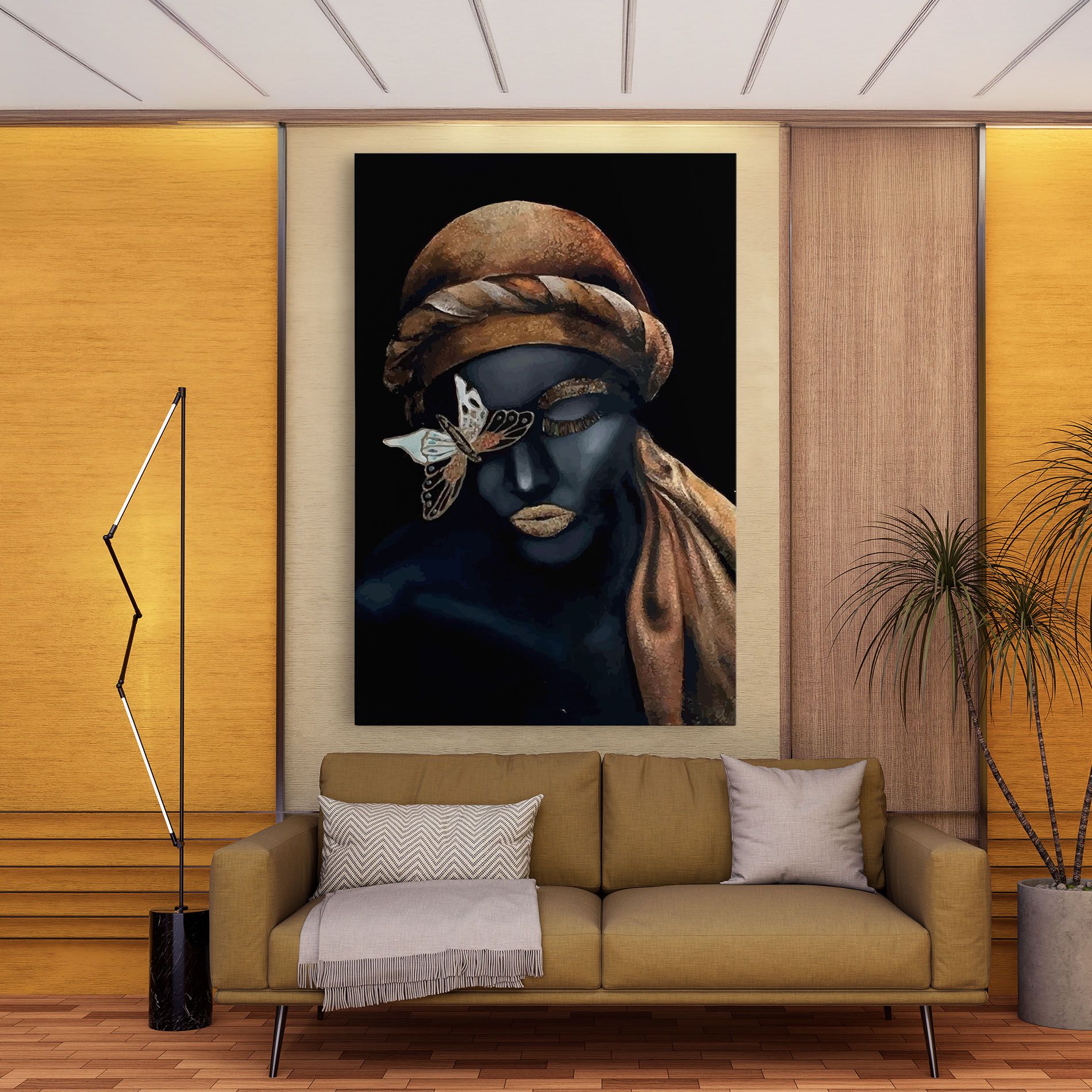 Butterfly Lady mockup 9