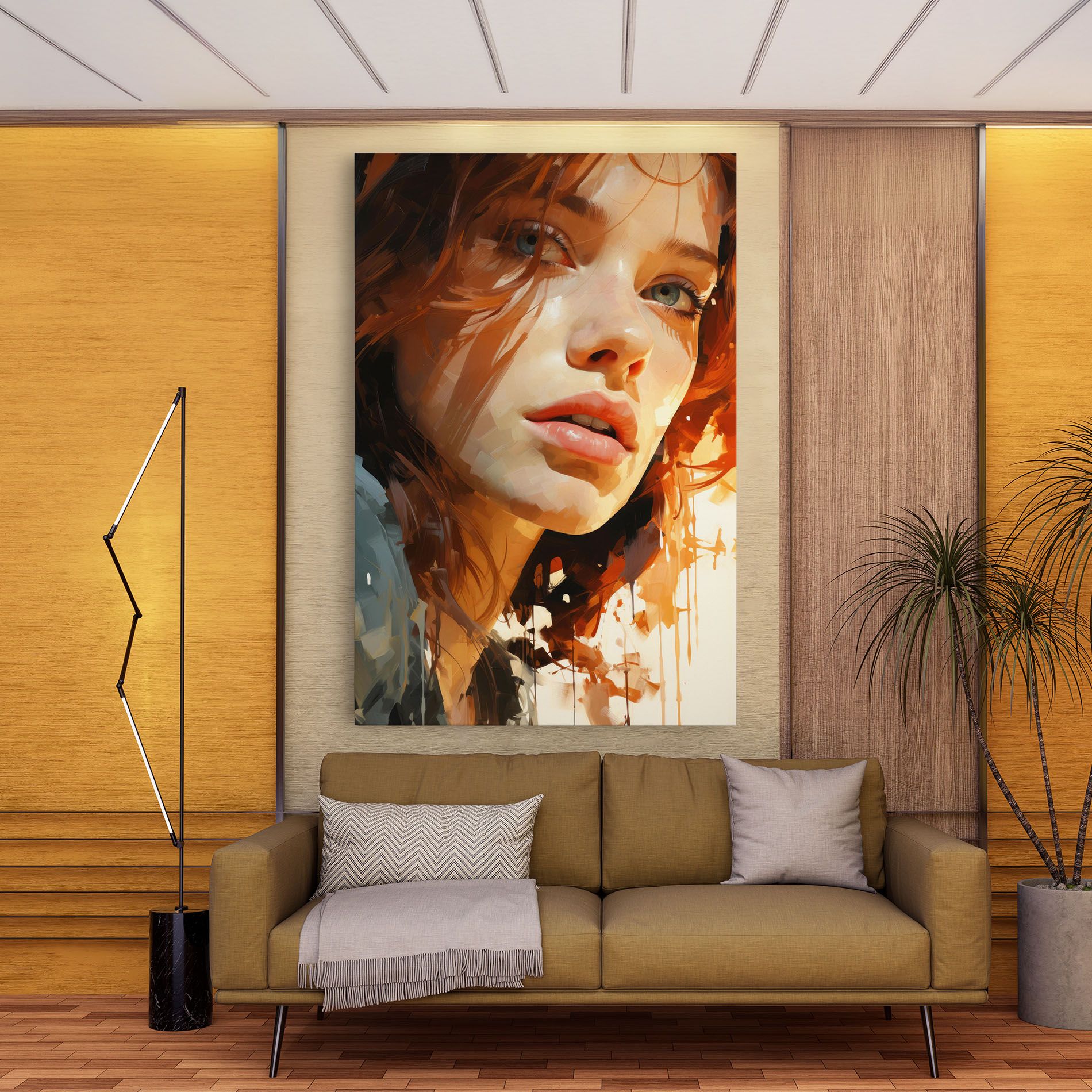 Pretty Woman Portrait mockup 9